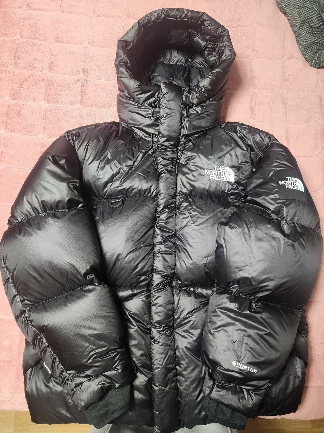 노스페이스 엘버런 블랙 RDS패딩 xxl 110 상품이미지1