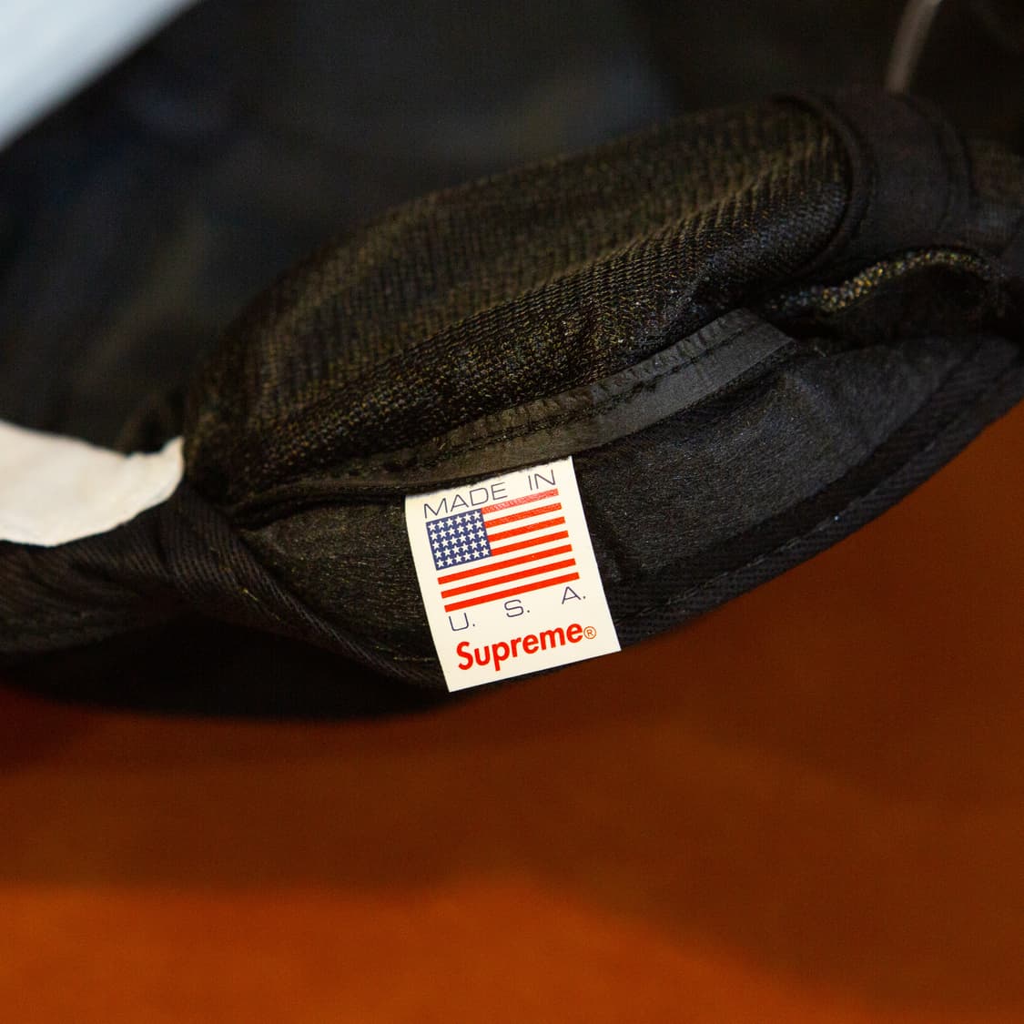 16SS 슈프림 스웨이드 캠프캡 블랙 상품이미지4