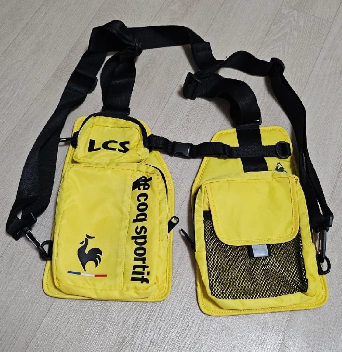 르꼬끄 스포르티브 The Yellow에디션 에디션 듀얼 체스트 리그 백 상품이미지2