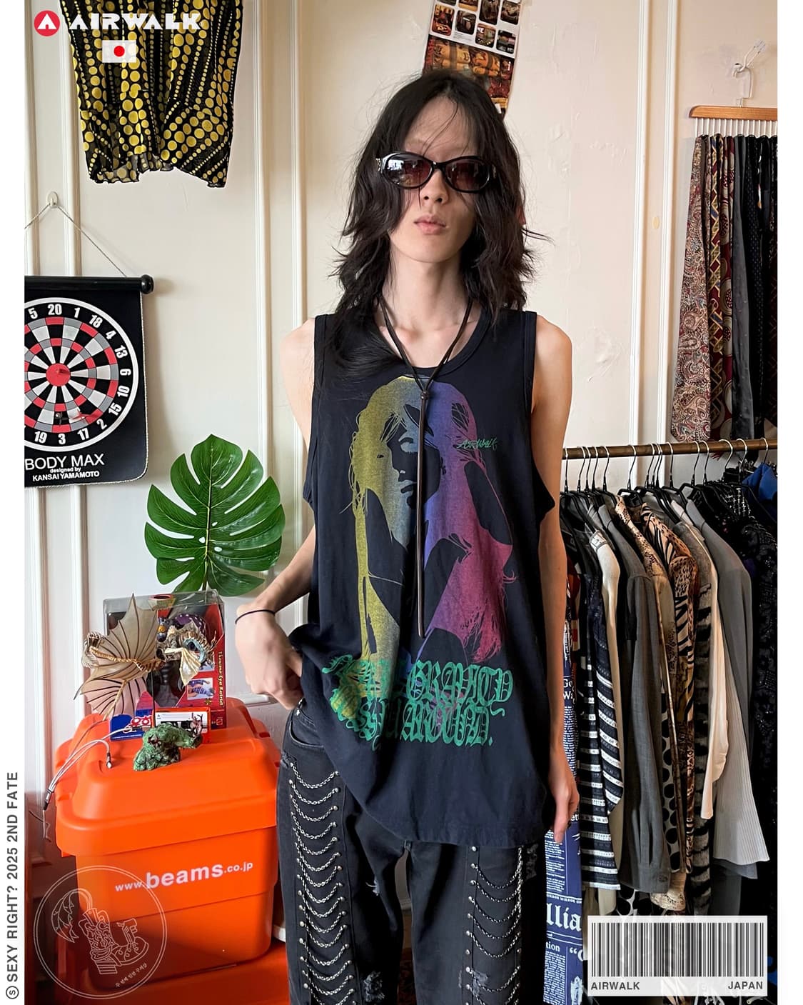 Airwalk Glam Girl Printed Sleeveless 상품이미지1