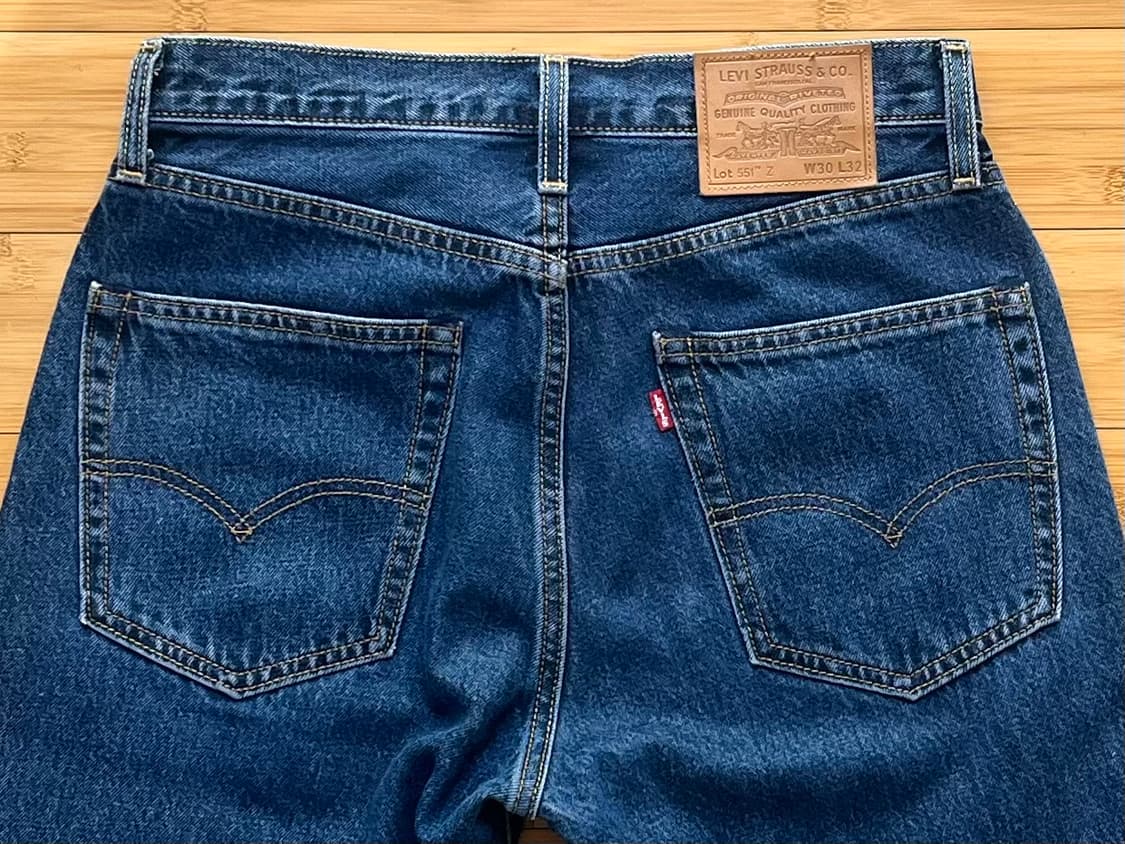 리바이스 551Z 빅E 데님팬츠 W30 L32 상품이미지4