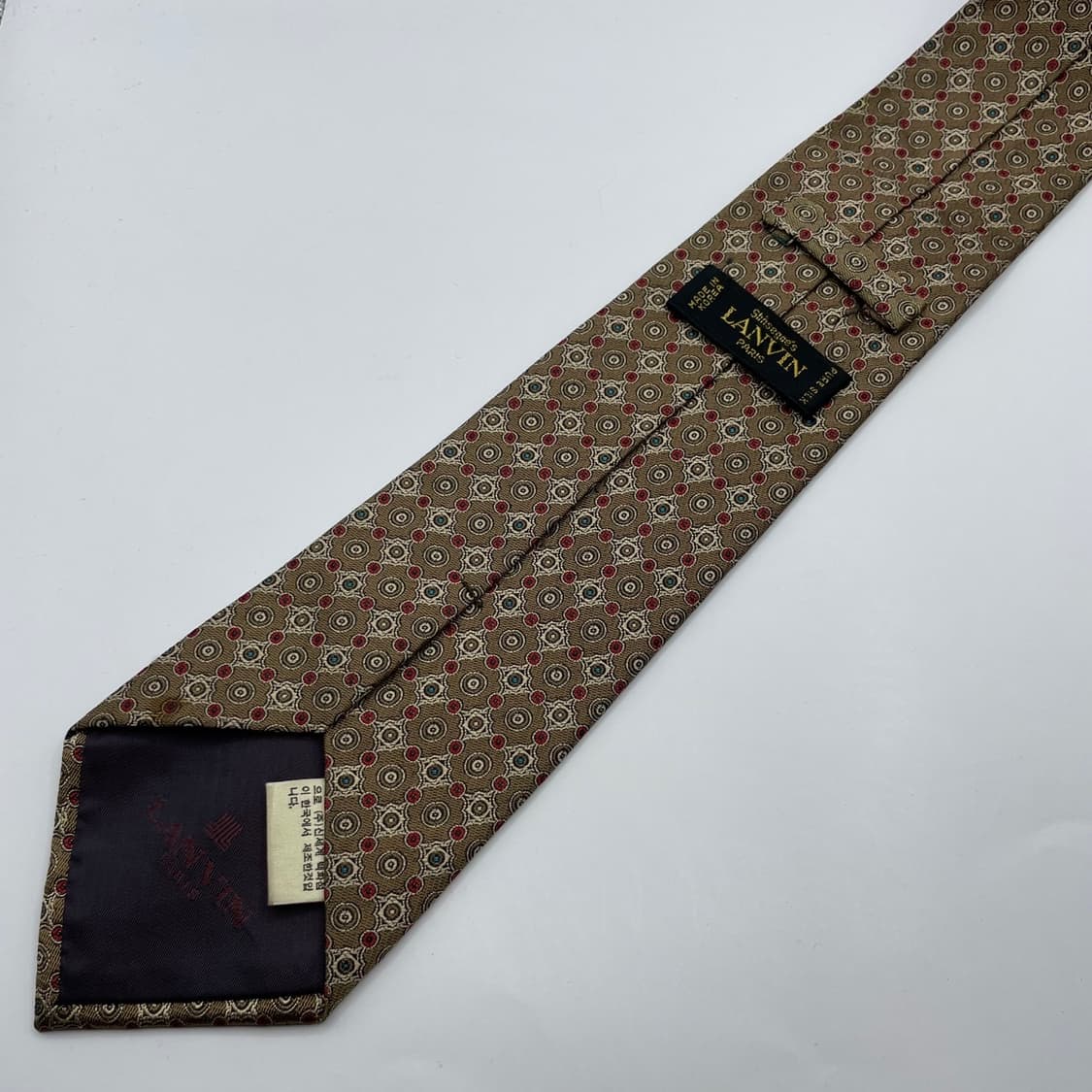 32) (LANVIN) 랑방 패턴 넥타이 상품이미지2