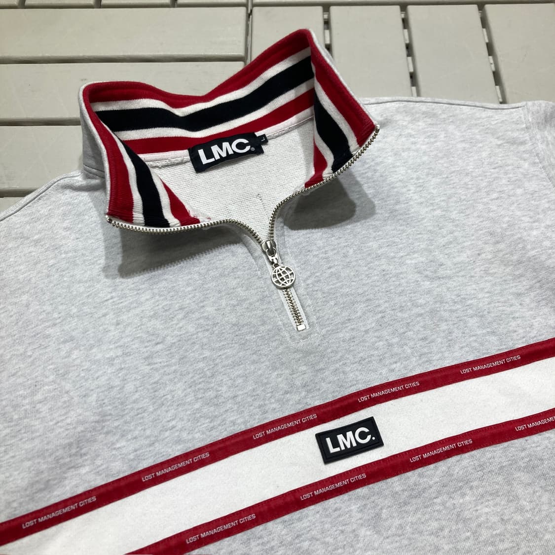 [L]LMC 반집업 맨투맨 0308 상품이미지2