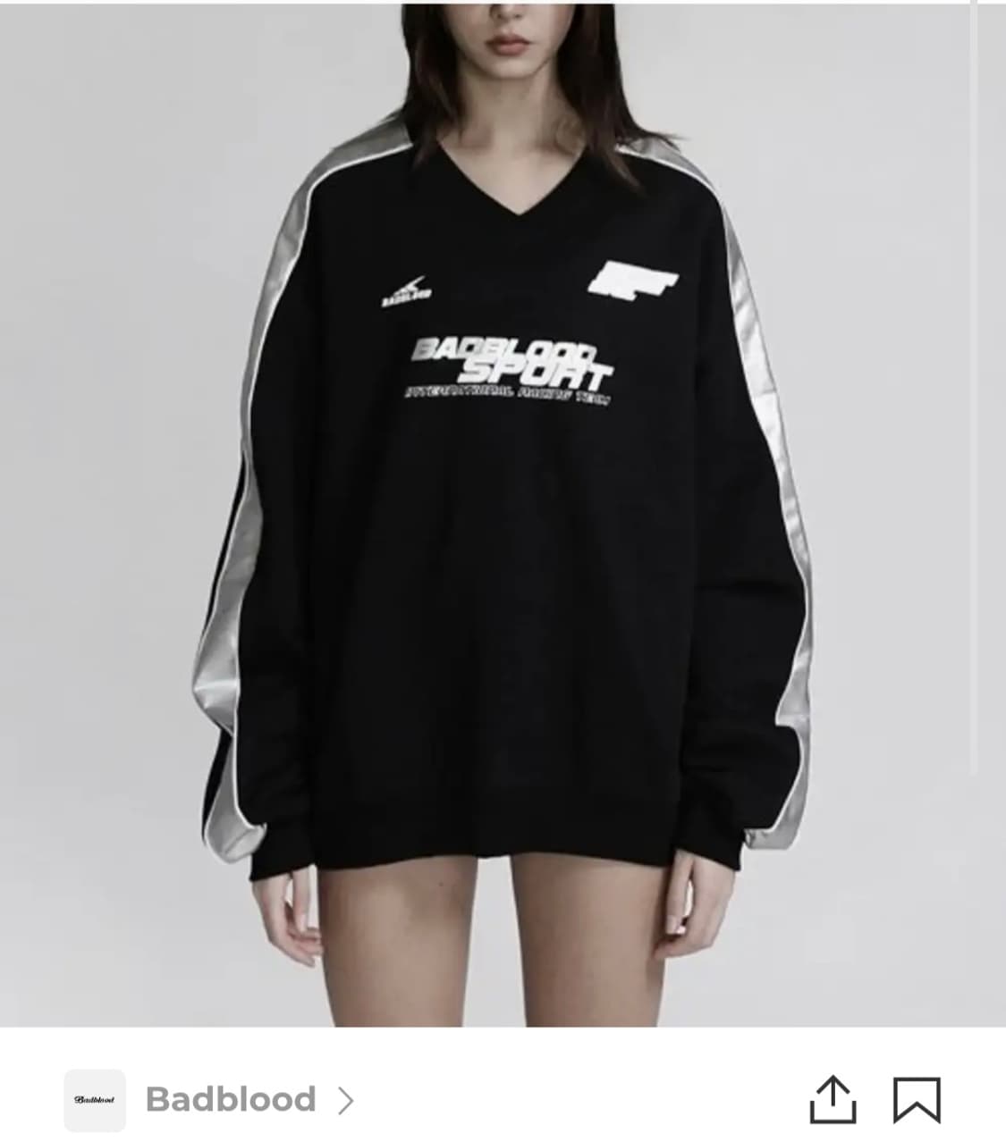 배드블러드 맨투맨 상품이미지2