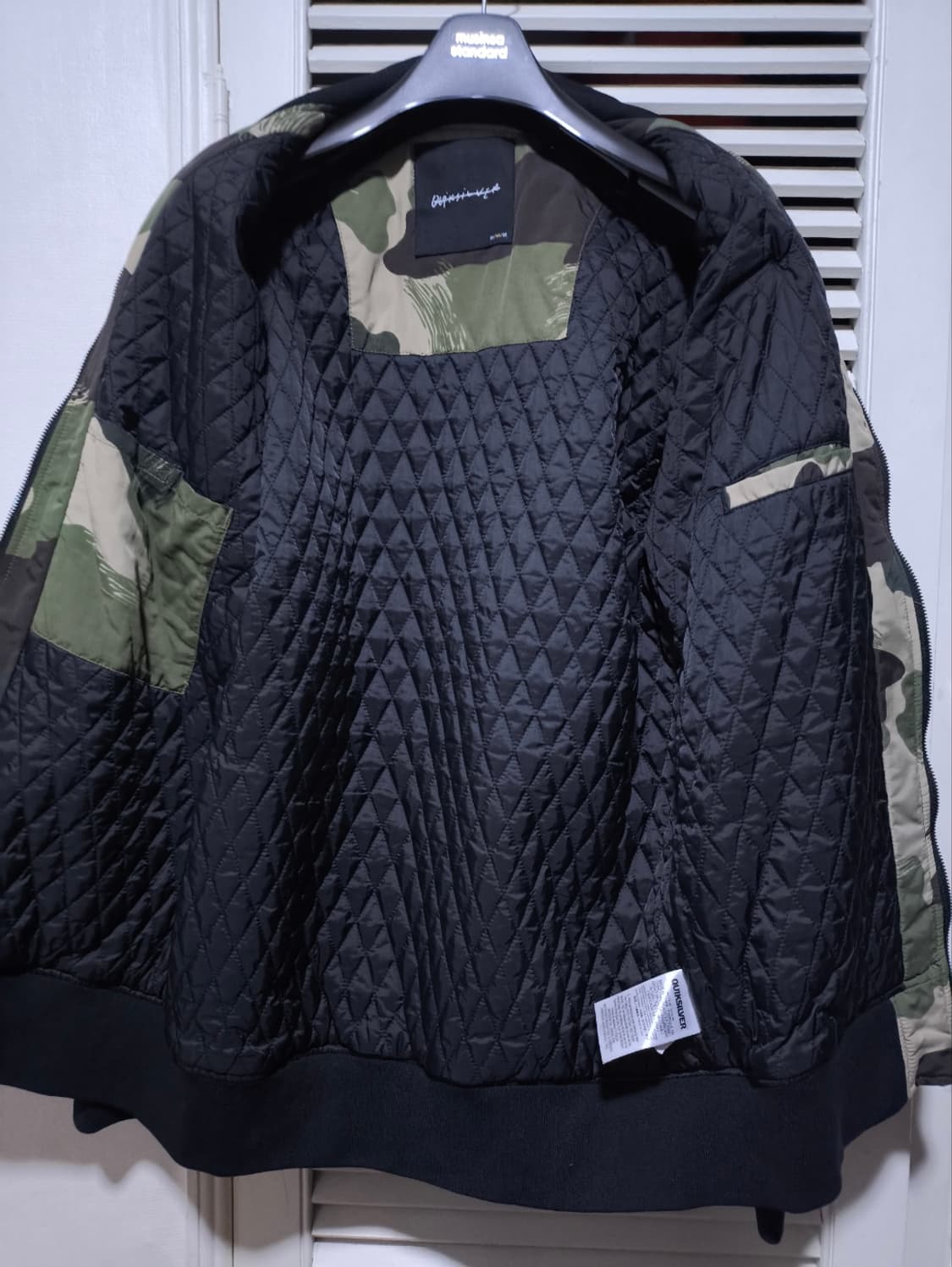 오버핏M 퀵실버 카모플라쥬 봄버자켓 상품이미지6