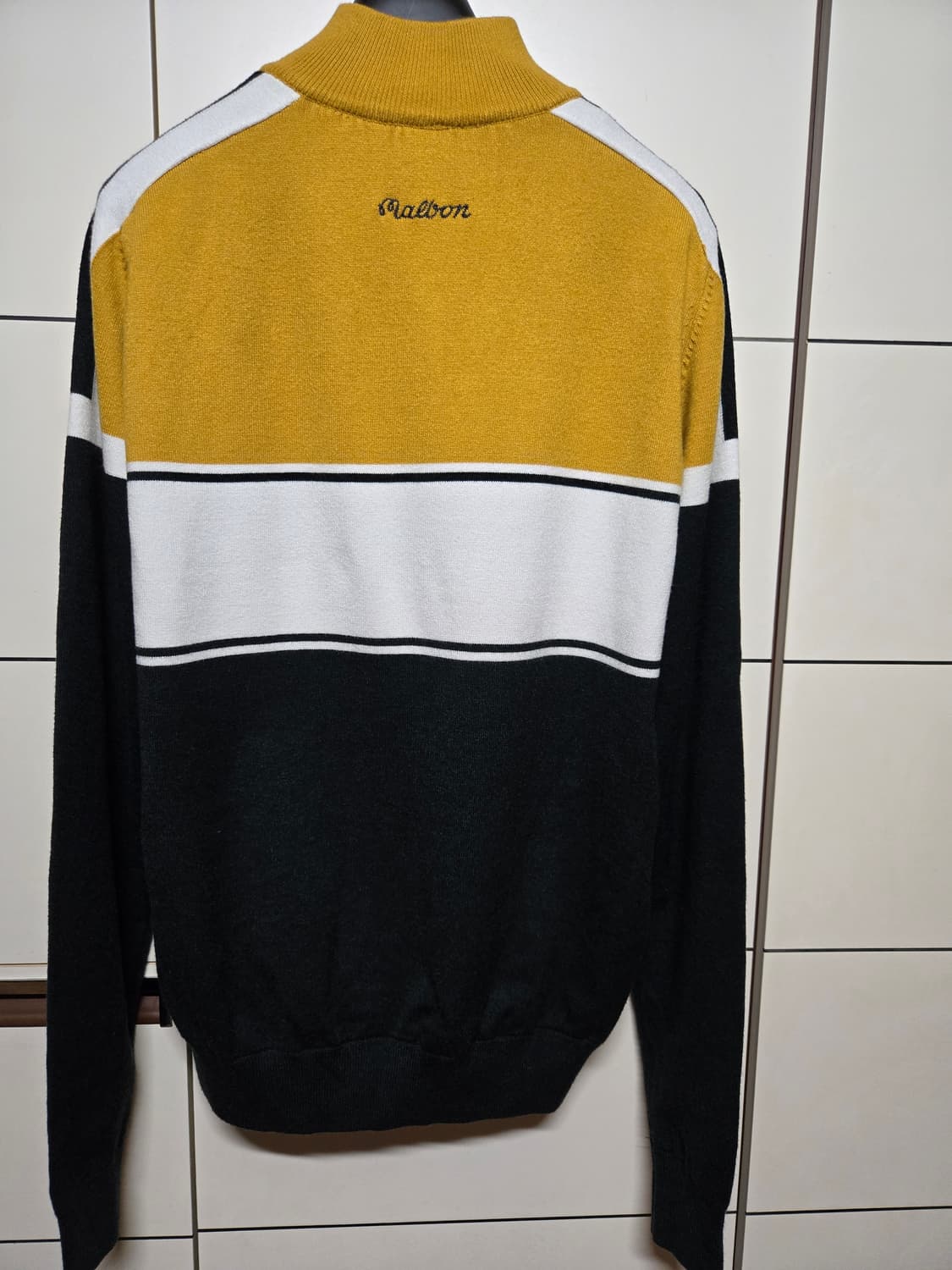 말본 골프 정품 남성 방풍 니트 반집업 상품이미지3