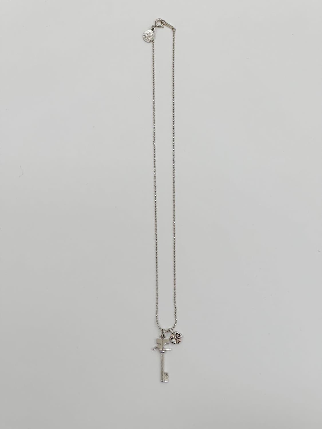 courreges / 꾸레쥬 18k골드&실버925 다이아 목걸이 상품이미지4