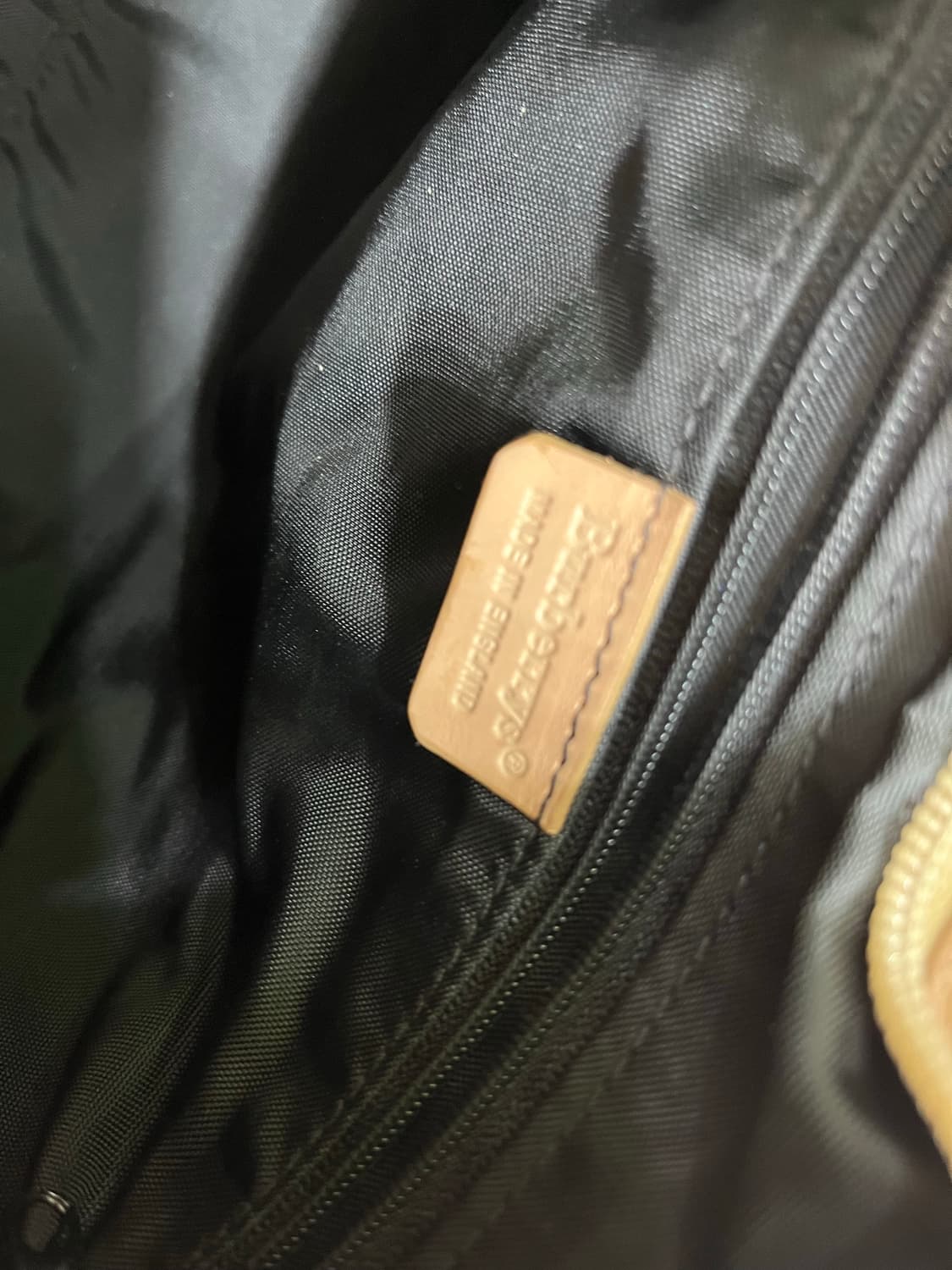 버버리 블루 체크 토트백 상품이미지4