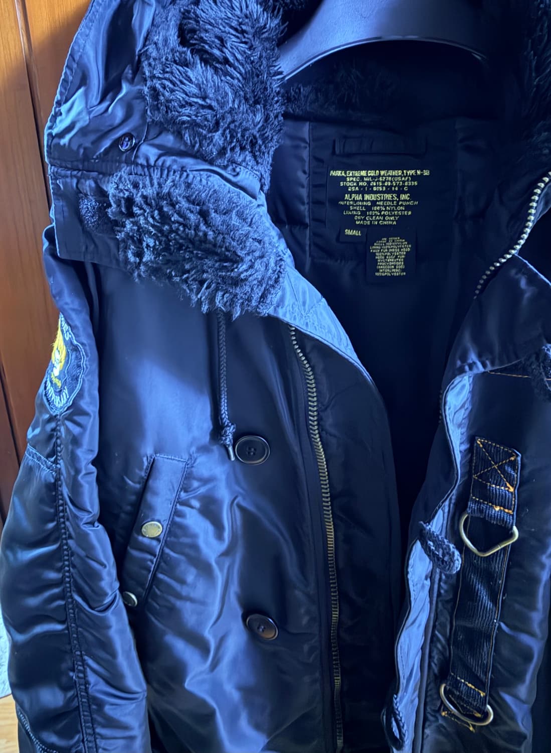 알파 인더스트리 ALPHA INDUSTRIES 55주년 한정판 N3B 상품이미지2