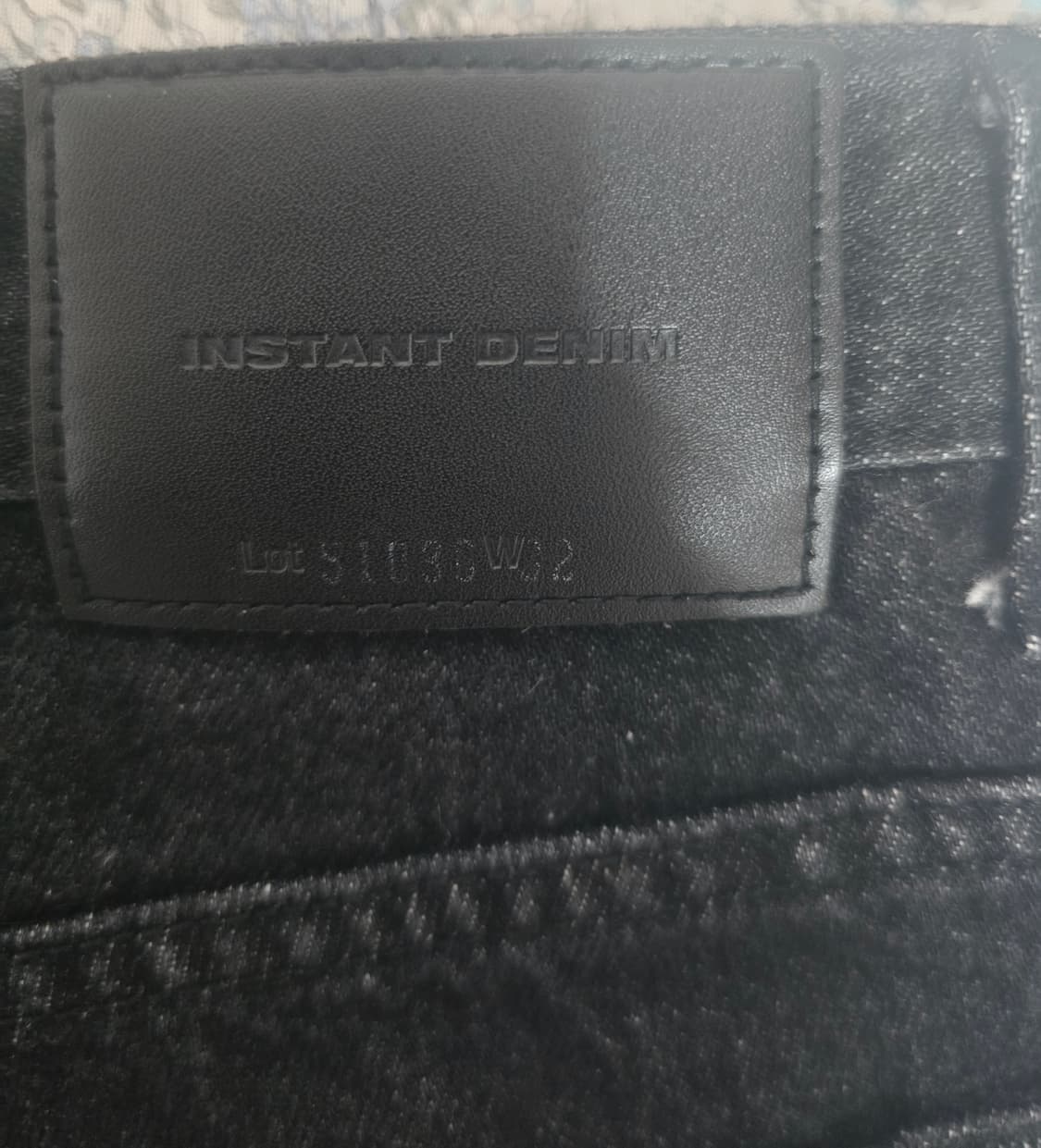 브랜디드 51036 콘밀원단 오닉스 블랙진32 상품이미지7