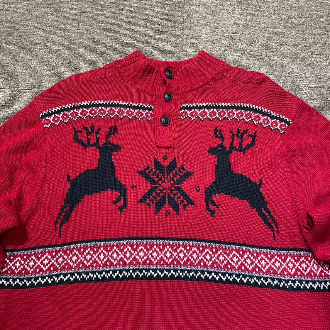 (XL) CHAPS 챕스 노르딕 사슴 니트 상품이미지2