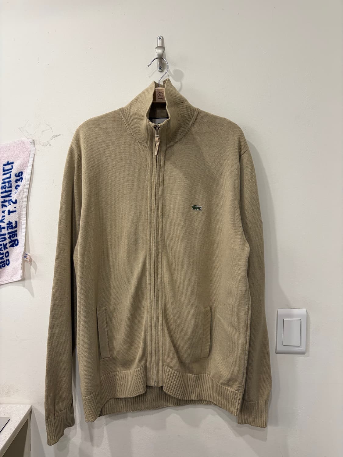 304. 라코스테 니트집업 상품이미지1