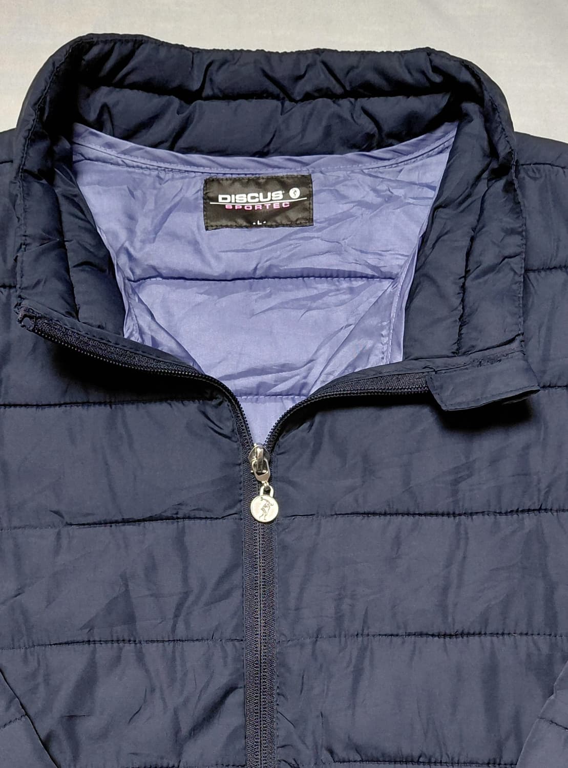 일본 DISCUS 디스커스 남성 경량 패딩 L 상품이미지2