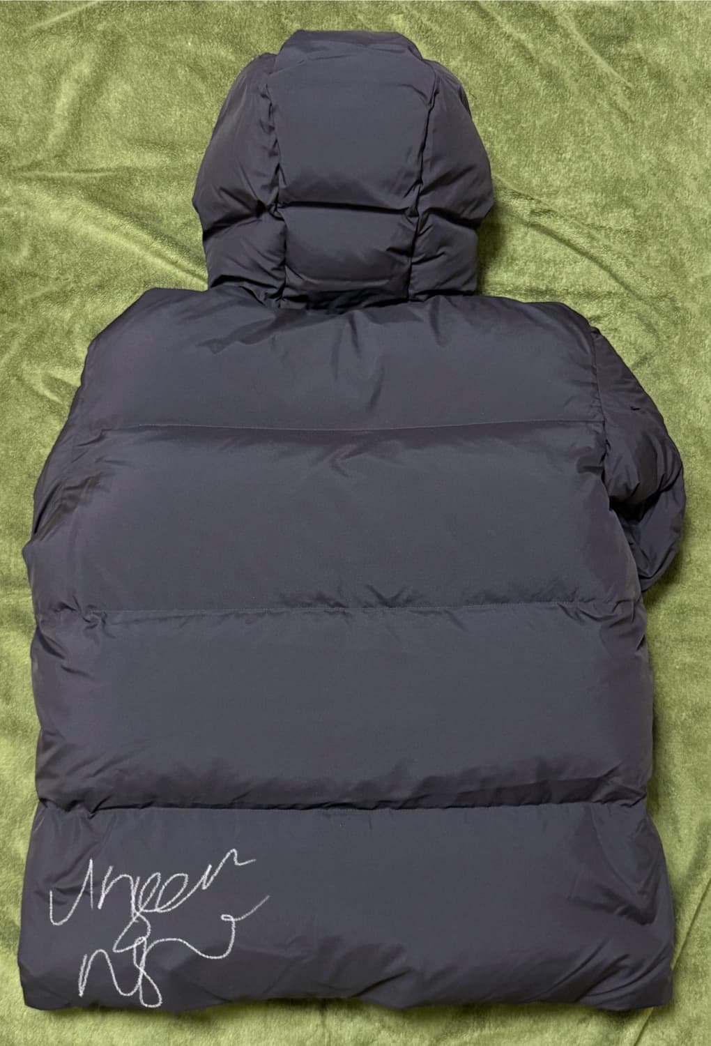 코스 Cos 퀼티드 후드 다운 재킷 다크브라운 xs 상품이미지4