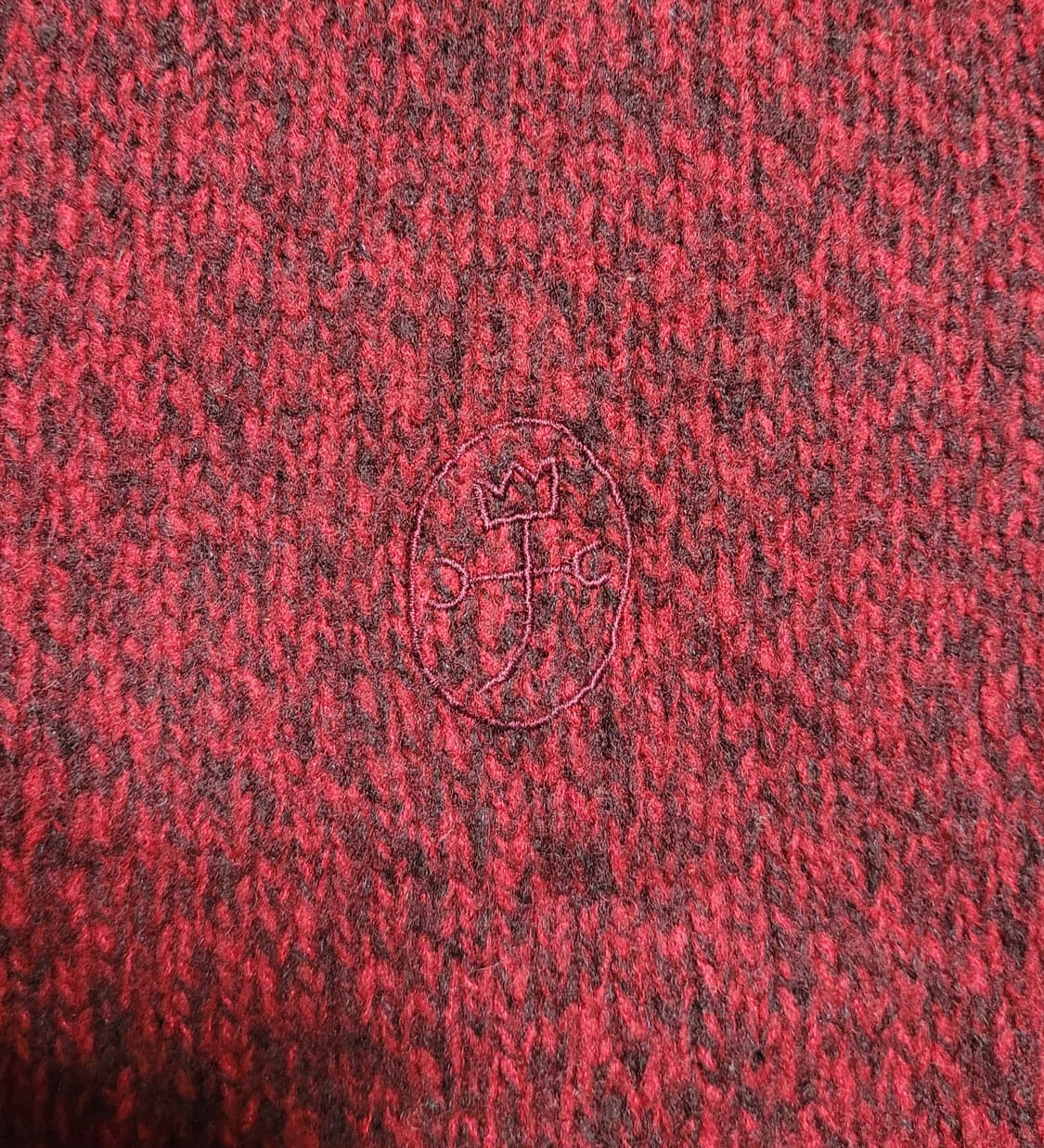 일본 빈티지 까스텔 바작 모직 조끼 S 상품이미지7