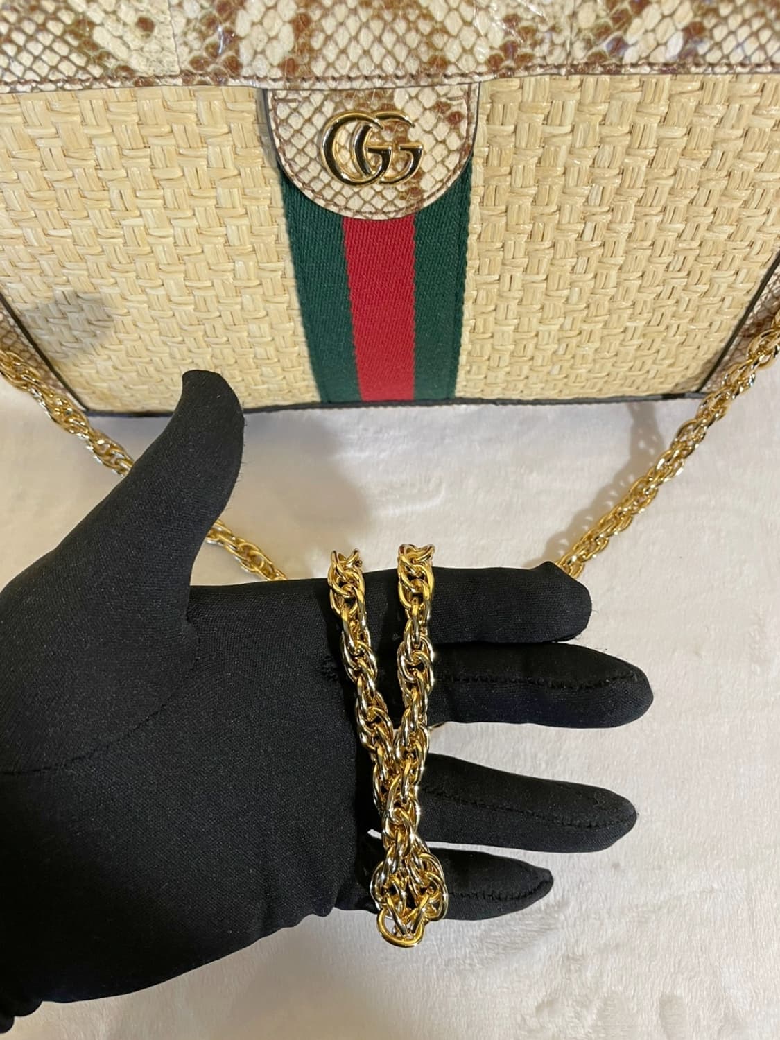 구찌 오피디아 스트로우 스몰 숄더백 상품이미지3