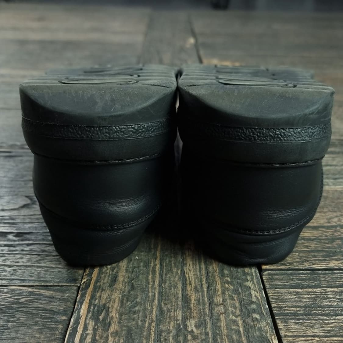 [써네이] 드리미 레더 슬립온 올블랙 P01493 상품이미지6