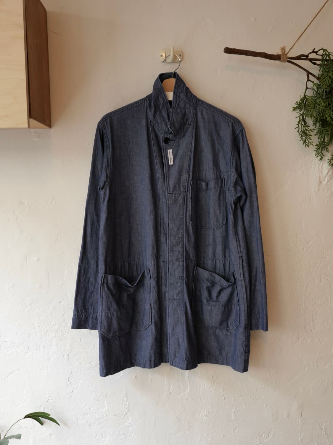 엔지니어드 가먼츠 데님 코트 자켓 상품이미지1