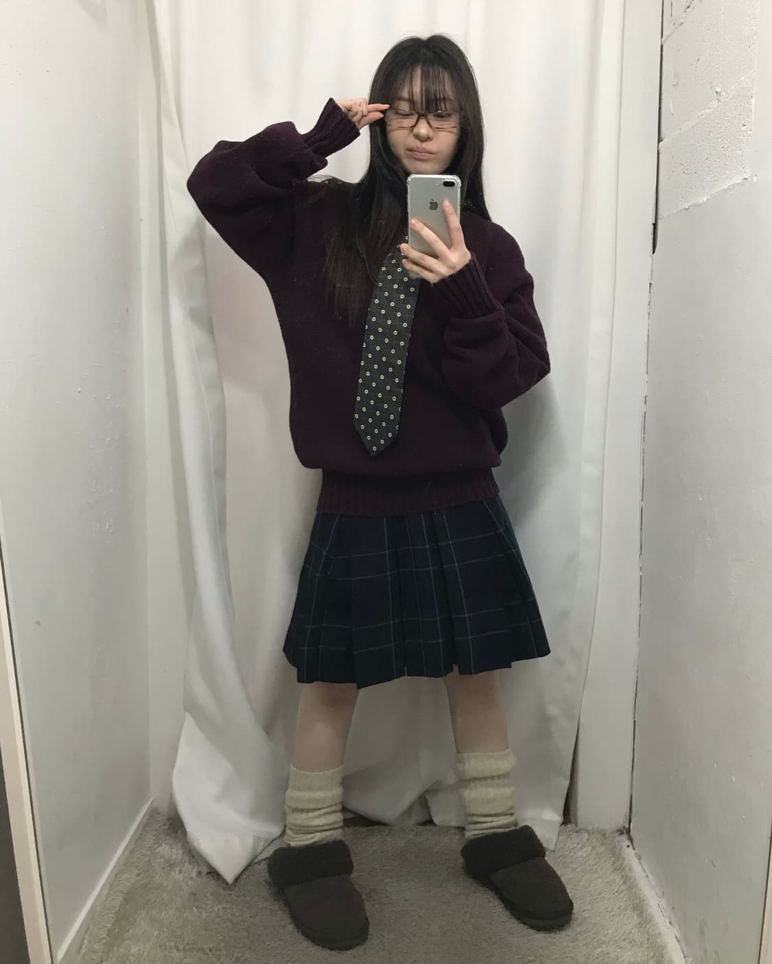 핀터깔 너드 괴짜 코디 세트 🤍 상품이미지3