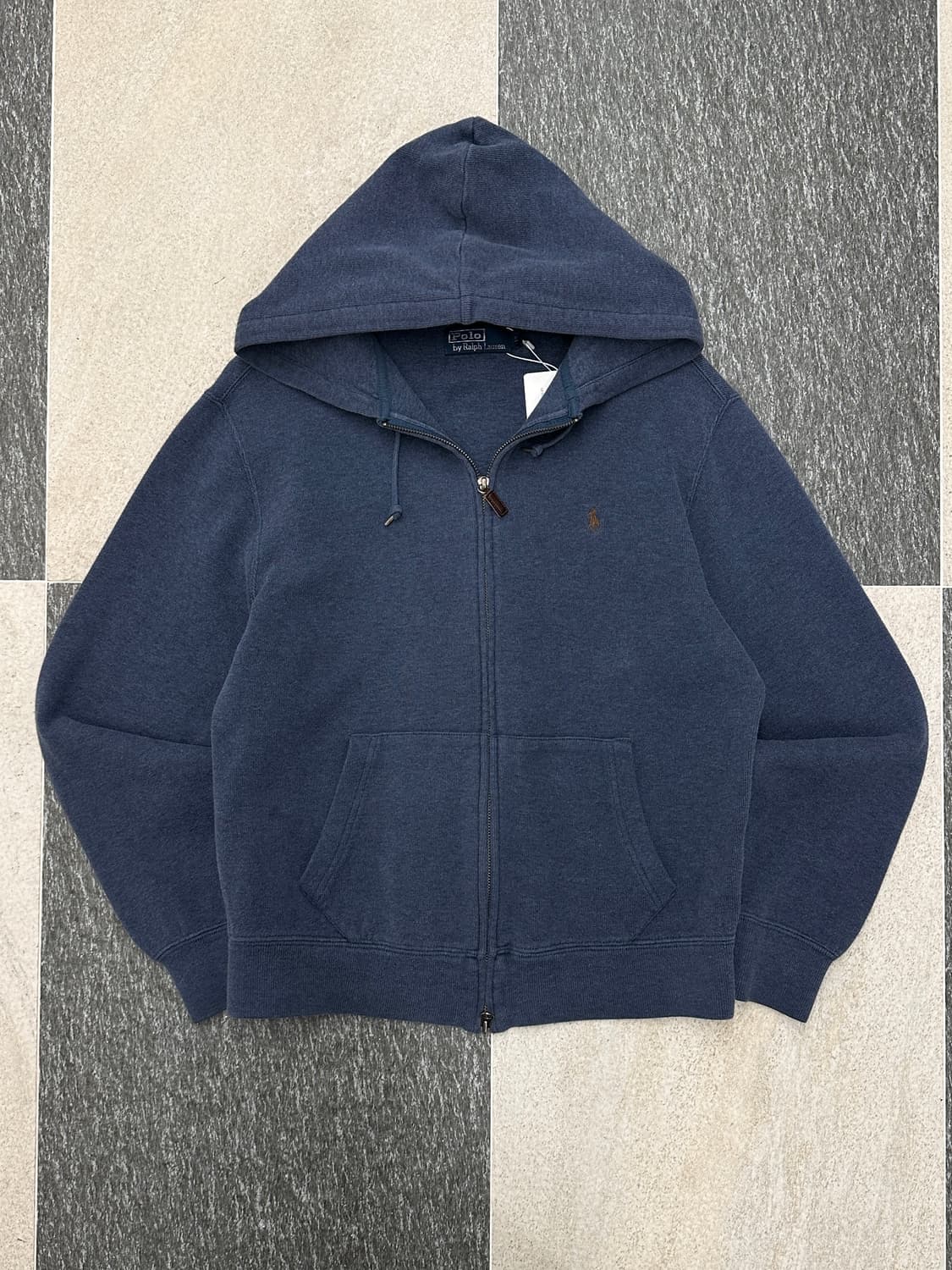 폴로 랄프로렌 뮤트블루 후드집업  상품이미지4
