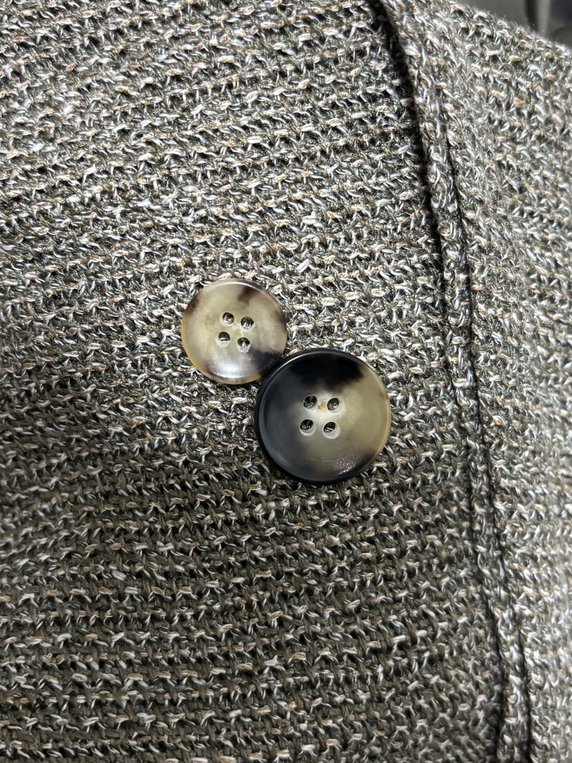 새상품급)수트서플라이 실크린넨 Ferla 하바나 슬림핏 블레이저46사이즈 상품이미지5