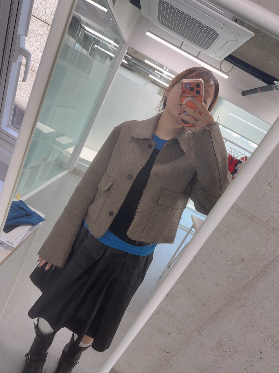 펠트 자켓 상품이미지1