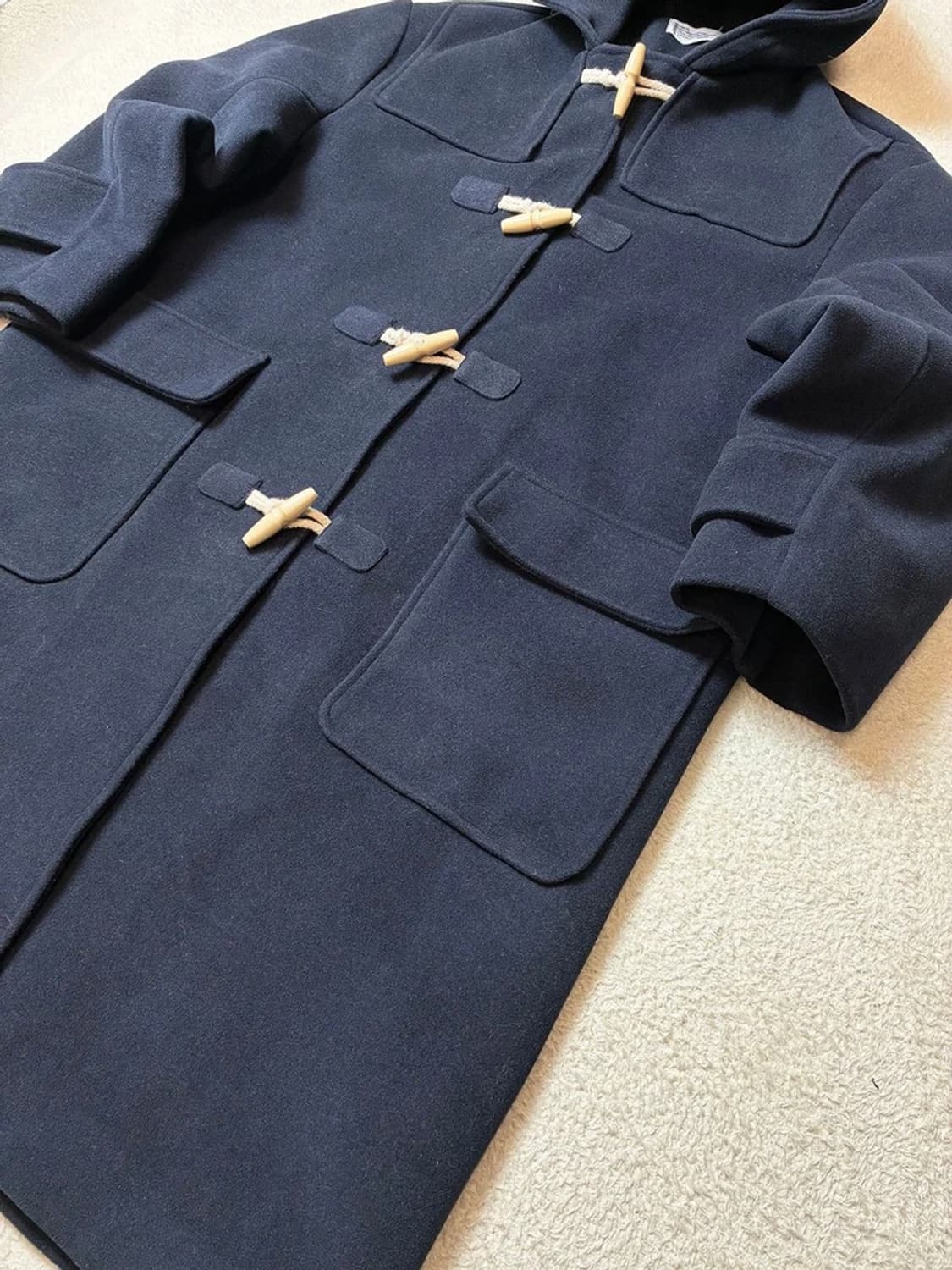 파르티멘토 22FW 멜톤 더플 롱 코트 PN6339    상품이미지3