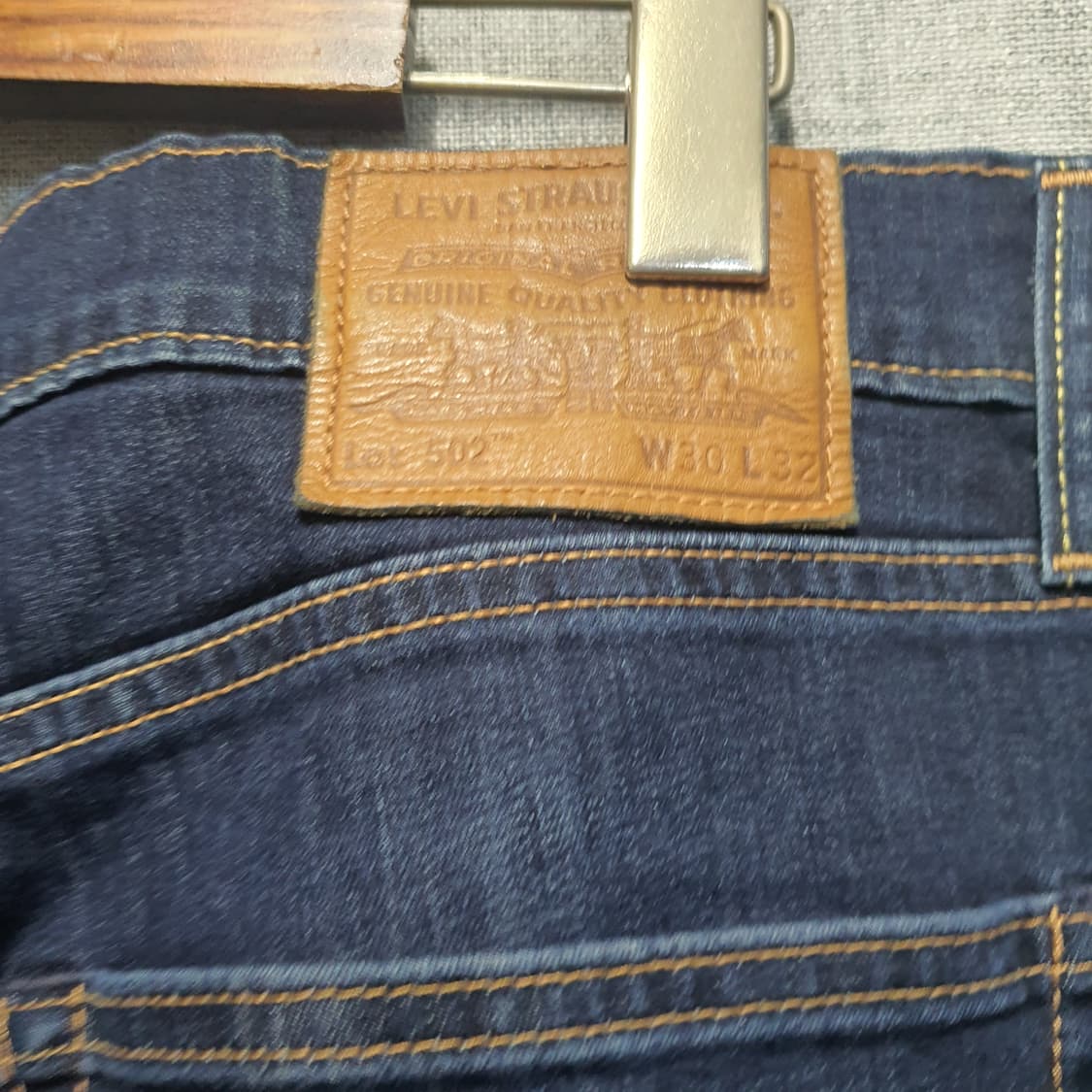 리바이스502 프리미엄 쿨 청바지 남성 데님 팬츠   상품이미지4