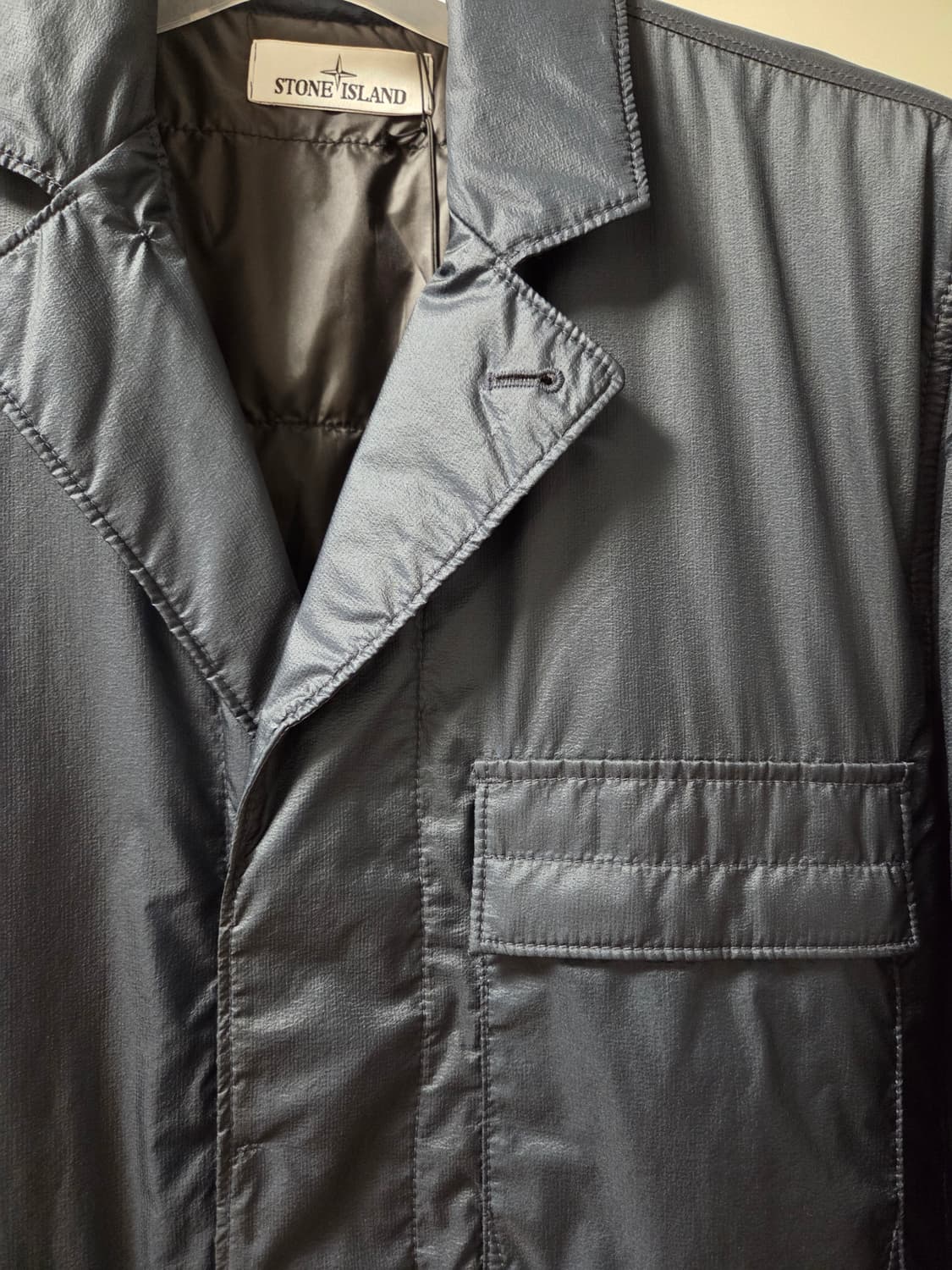 스톤아일랜드 프리마로프트 립스탑 블레이져 자켓  상품이미지4