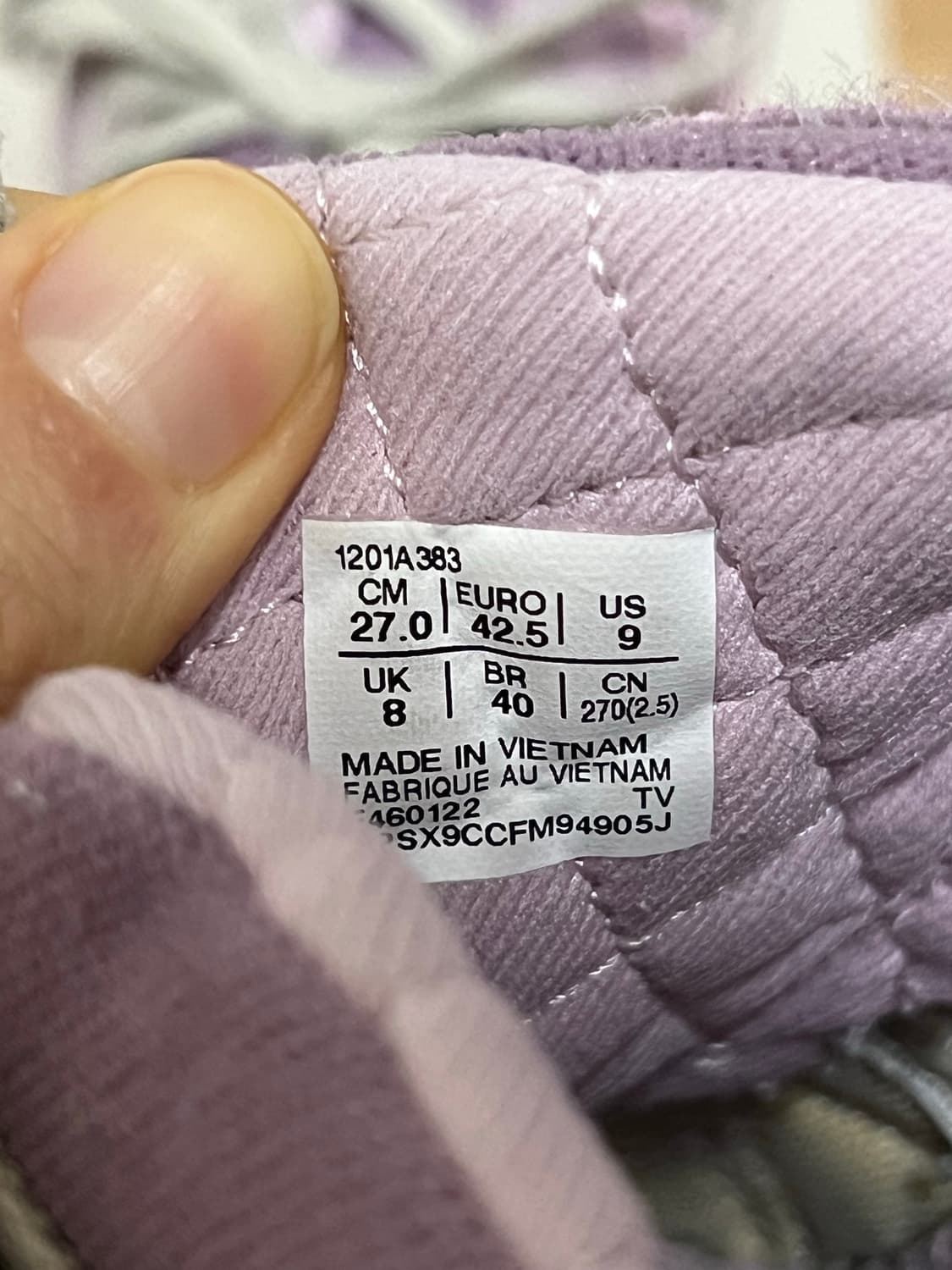 아식스 젤라이트3 퍼플핑크 270 상품이미지8