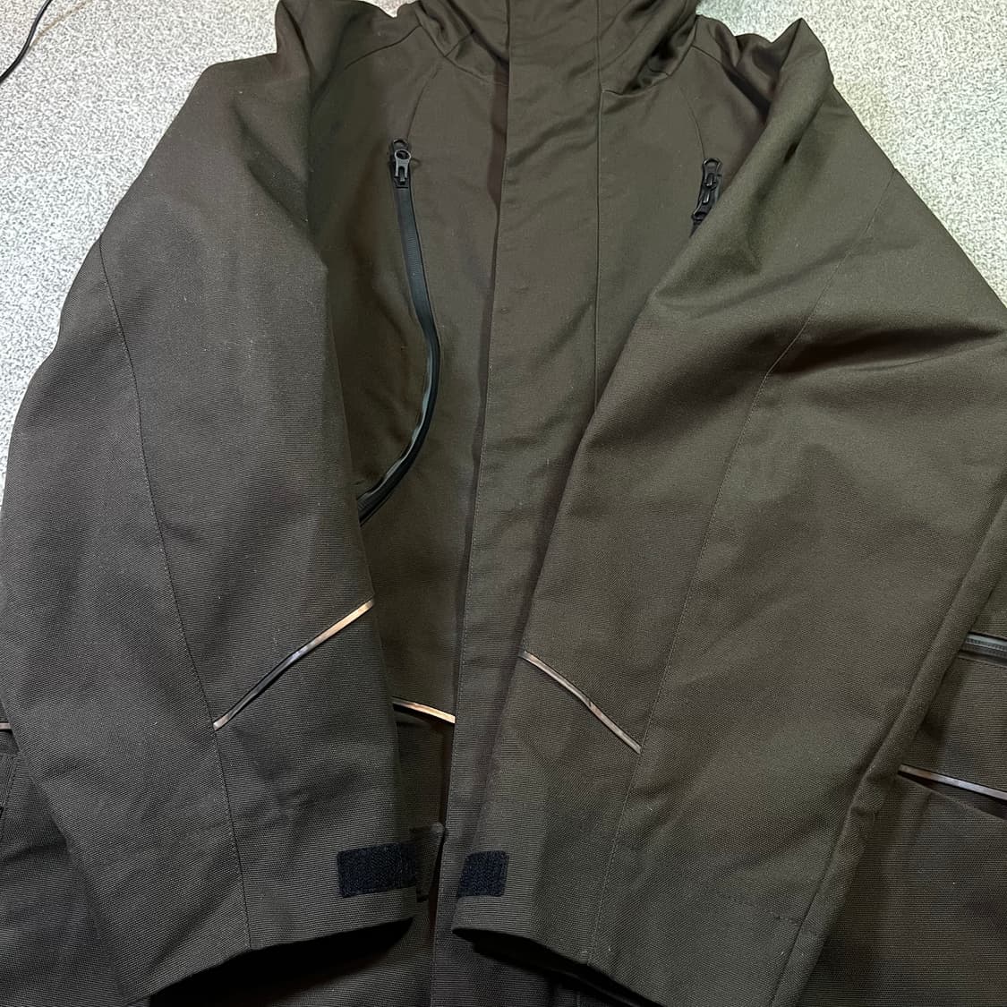 FREKER 프리커 커브드 히든 포켓 자켓 상품이미지3