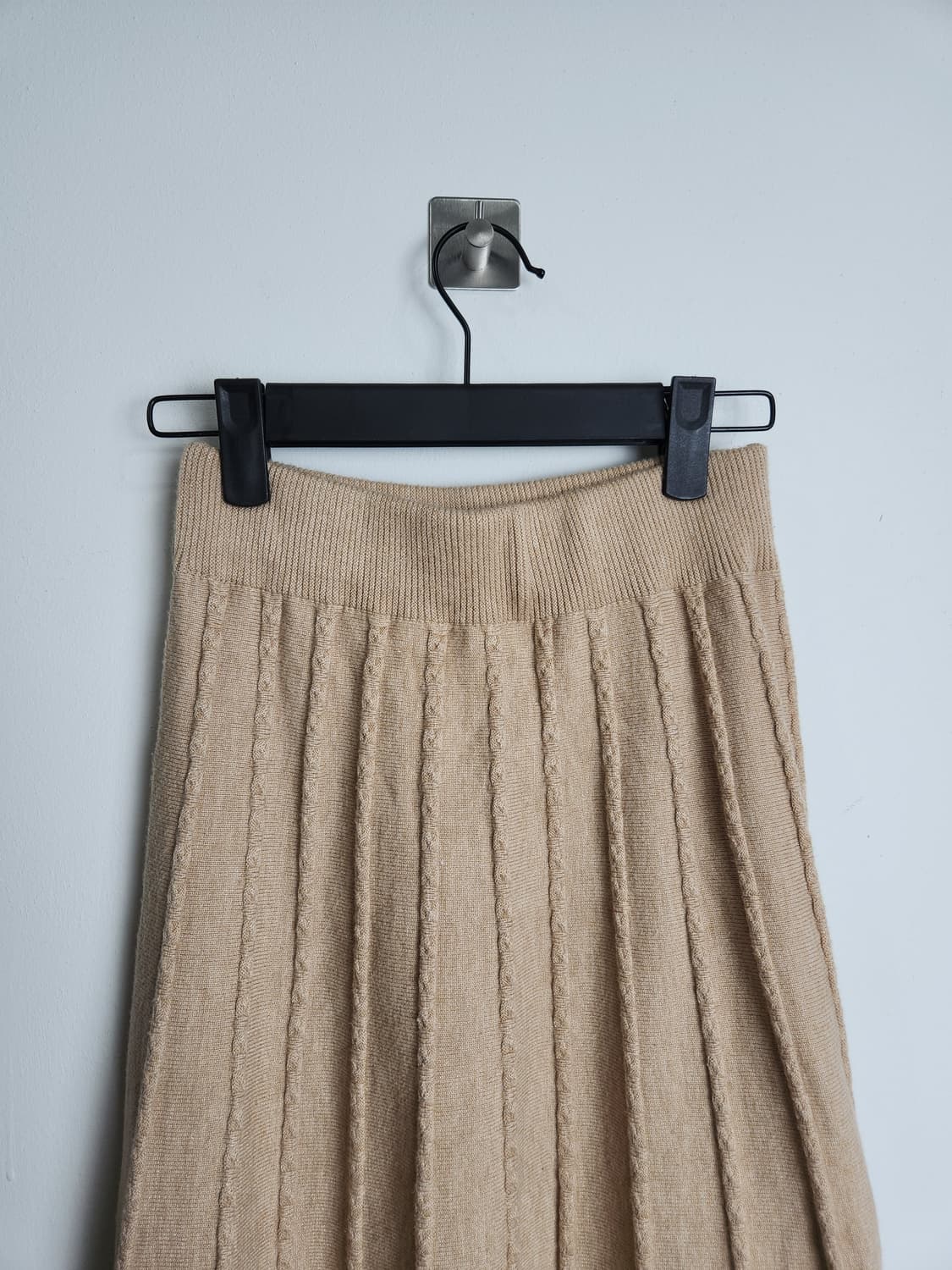 라인 니트 롱 스커트 상품이미지6