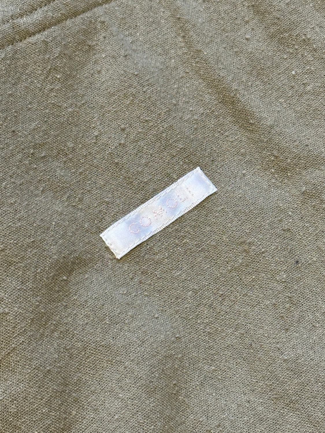 [3] 코모리(comoli) 25ss 로우 실크 BDU 자켓 카키 상품이미지6