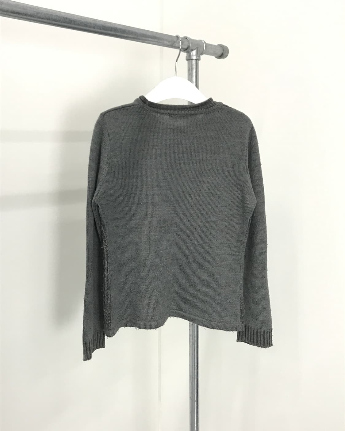 ROMA REED Button Patchwork Sweater 상품이미지4