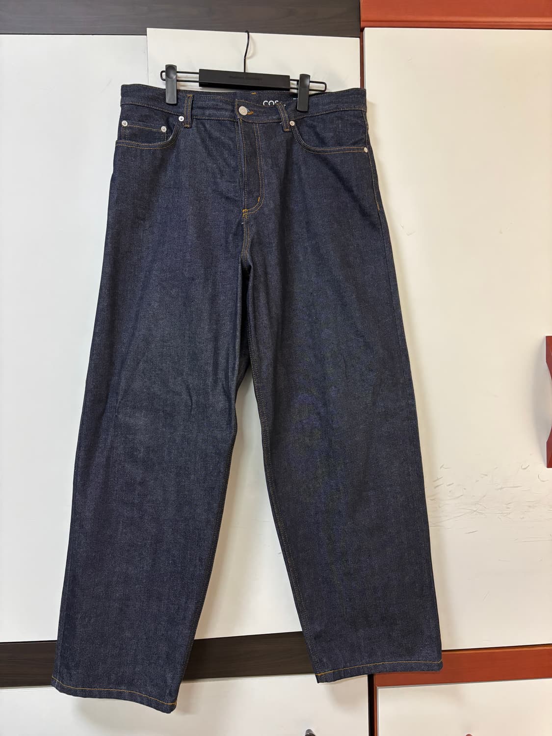 COS RIDER 셀비지 와이드 레그 진 32사이즈 상품이미지2