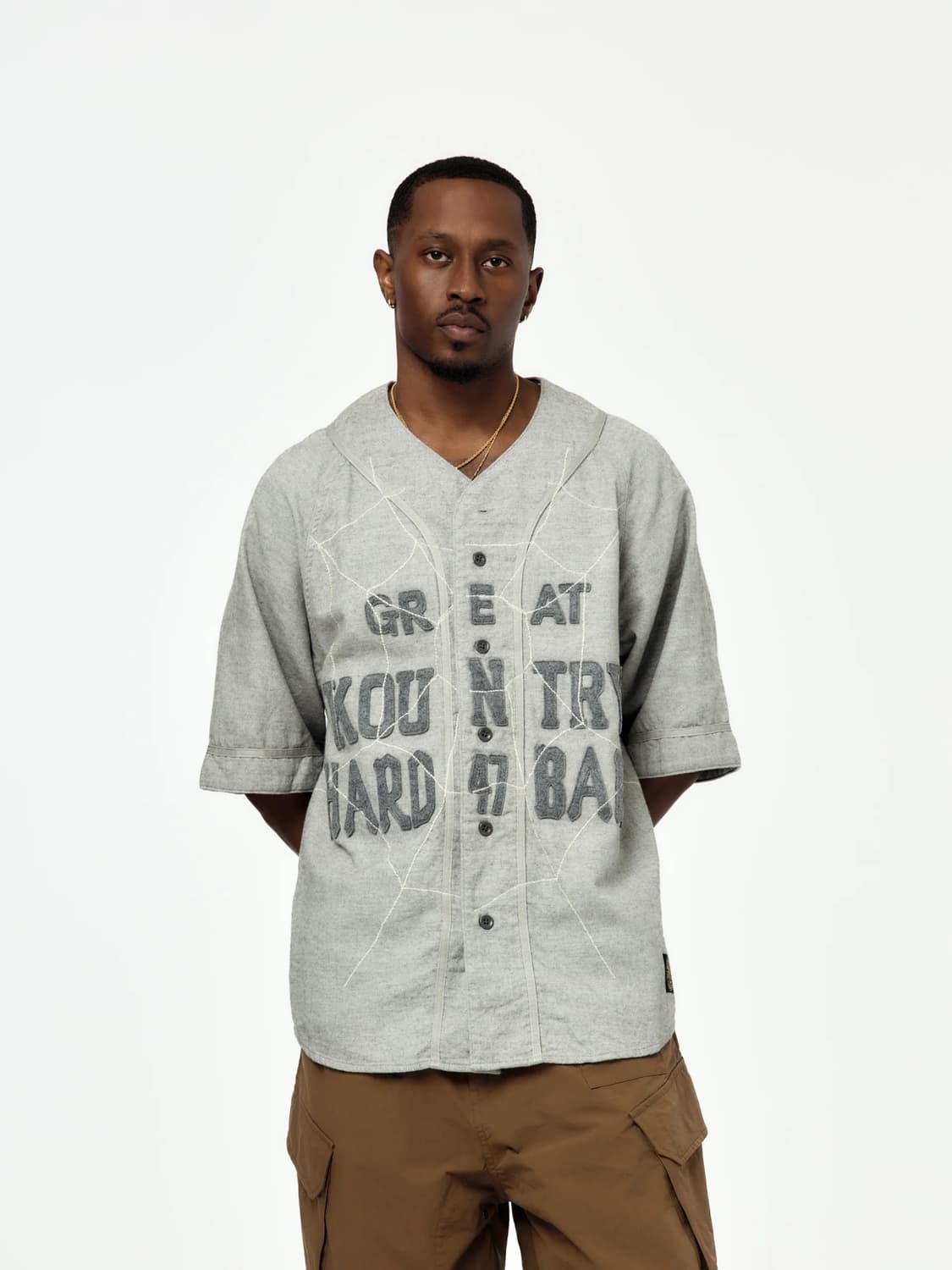 KAPITAL — GREAT KOUNTRY Baseball Shirt 상품이미지6