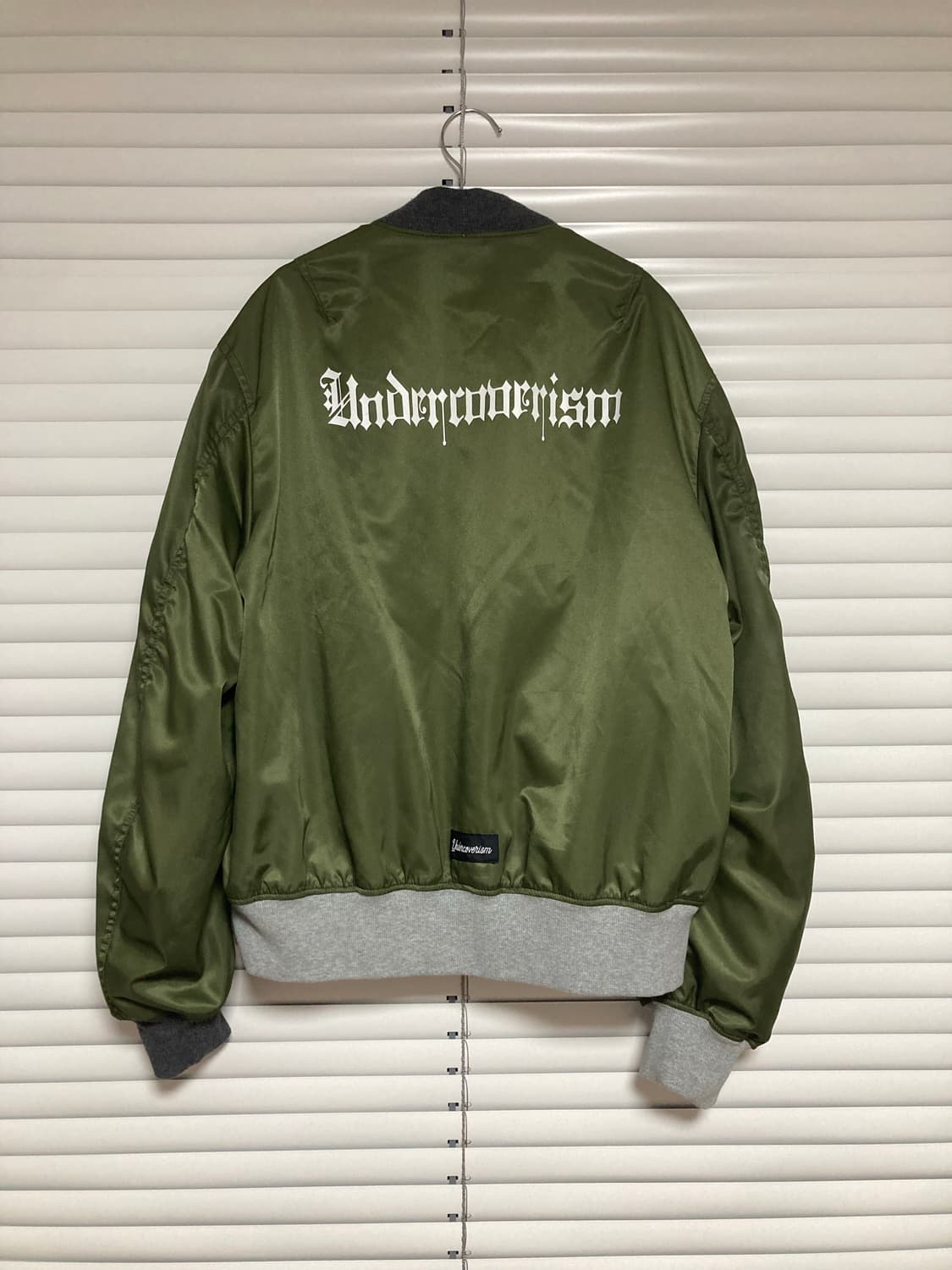 [3] 언더커버 리버시블  스웻 봄버 ma-1 상품이미지3