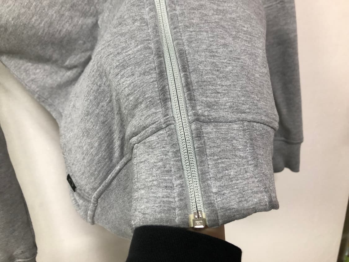 오클리 은각로고 기모 후드집업 M _ 그레이 상품이미지8