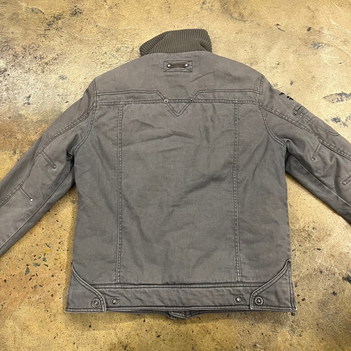 [정품/95] TBJ 카키 야상 자켓 b16 상품이미지4