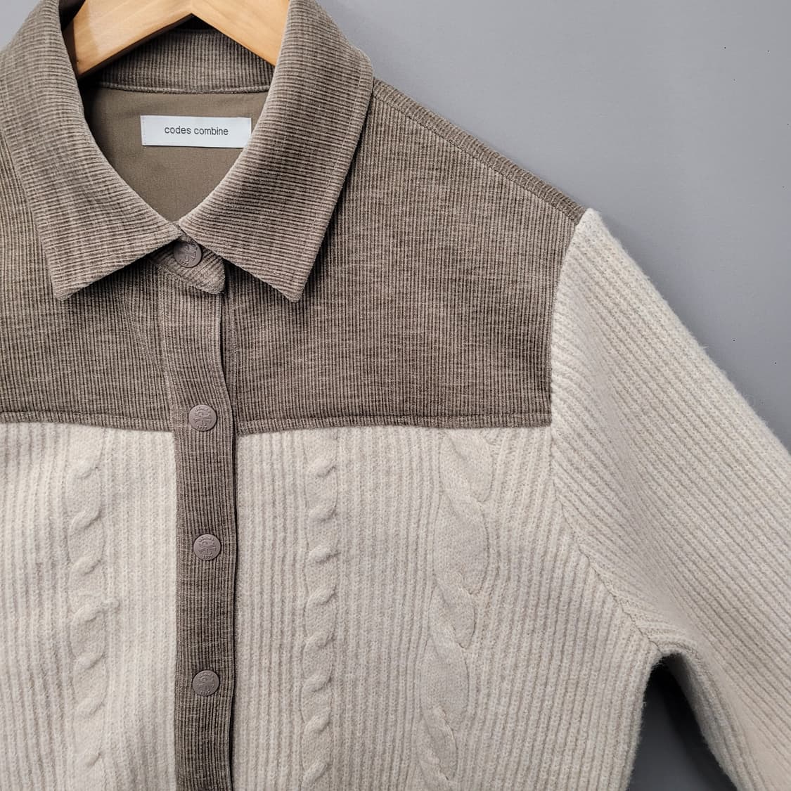 codes combine 코데즈 컴바인 니트 자켓 상품이미지3