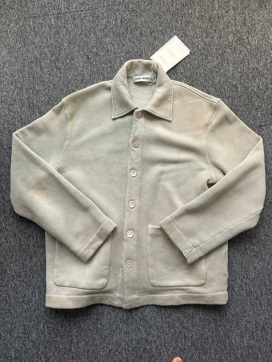 [48] 아워레가시 쉘터 가디건 애틱 워시 플리스 상품이미지1