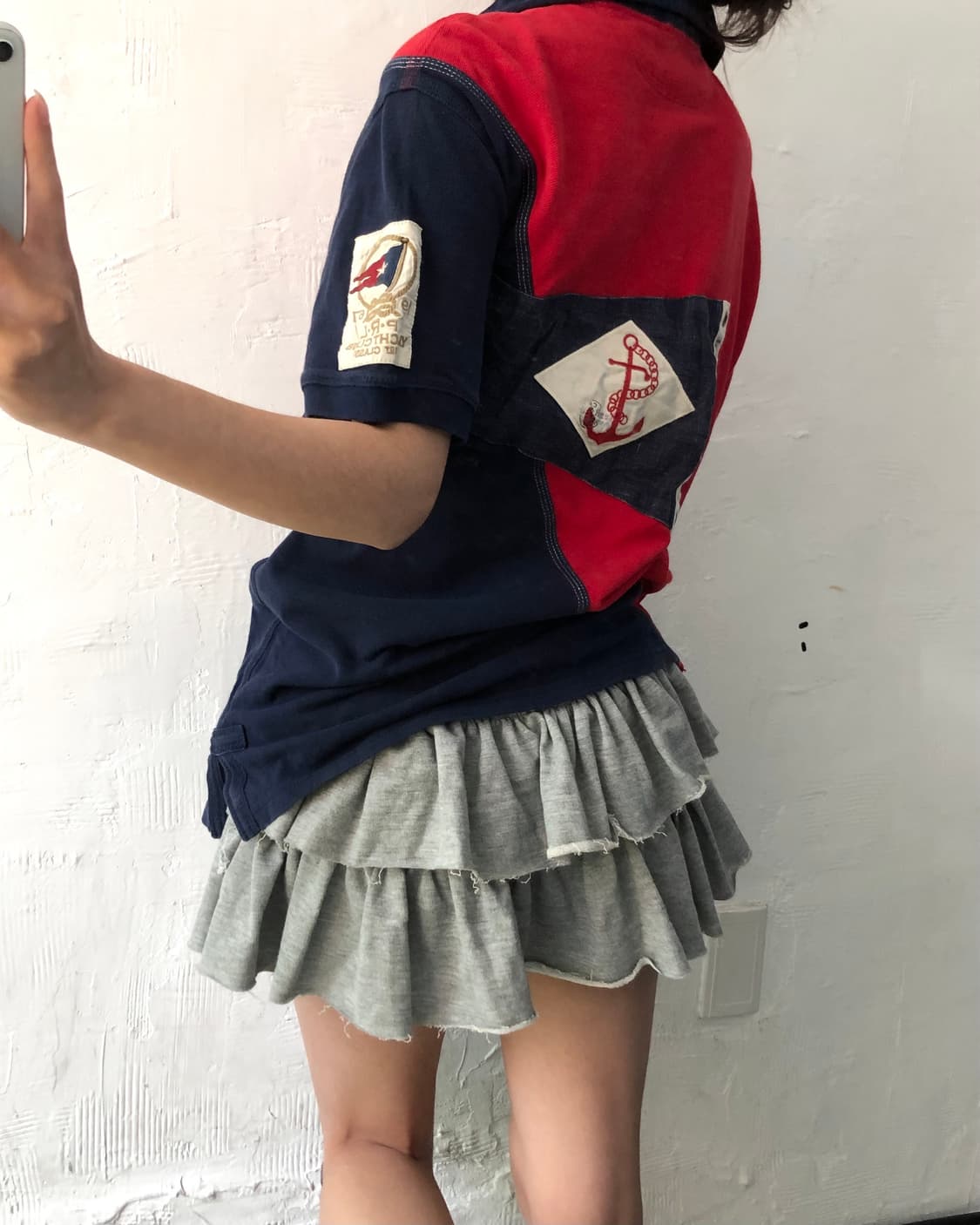 Polo 폴로 랄프로렌 빅포니 사선배색 커스텀핏 패치 PK 카라티셔츠 상품이미지3
