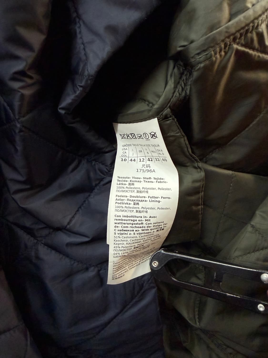 IT44/ 막스마라 위캔드 퀄팅 후디드 롱패딩 점퍼 상품이미지9