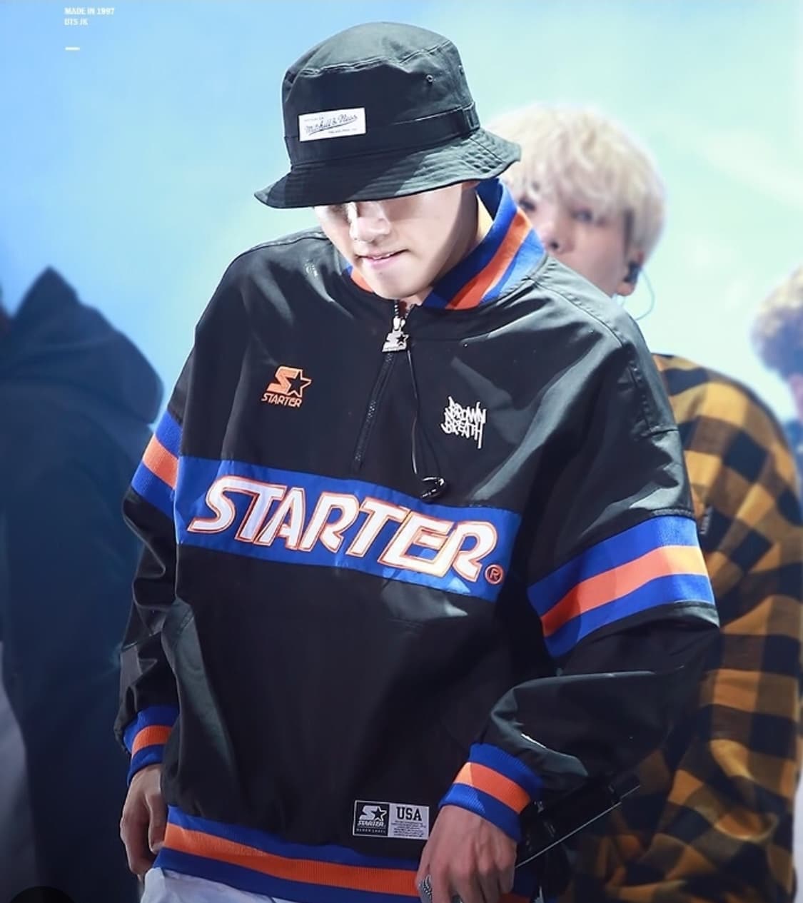 스타터 × 브라운브레스  하프집업 상품이미지10
