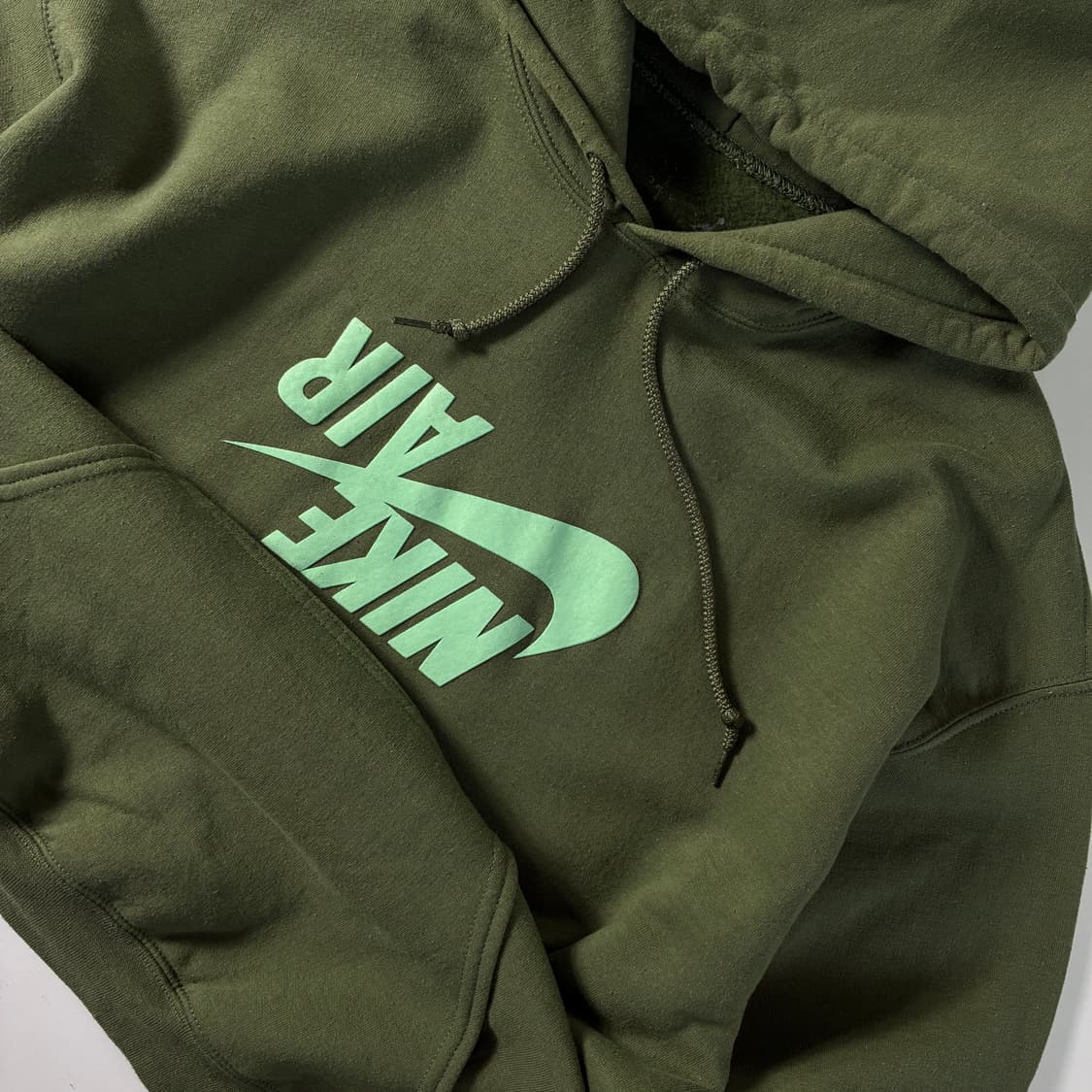 Nike x scott  나이키 x 트래비스스캇 역스우시 올리브 후드티  상품이미지4