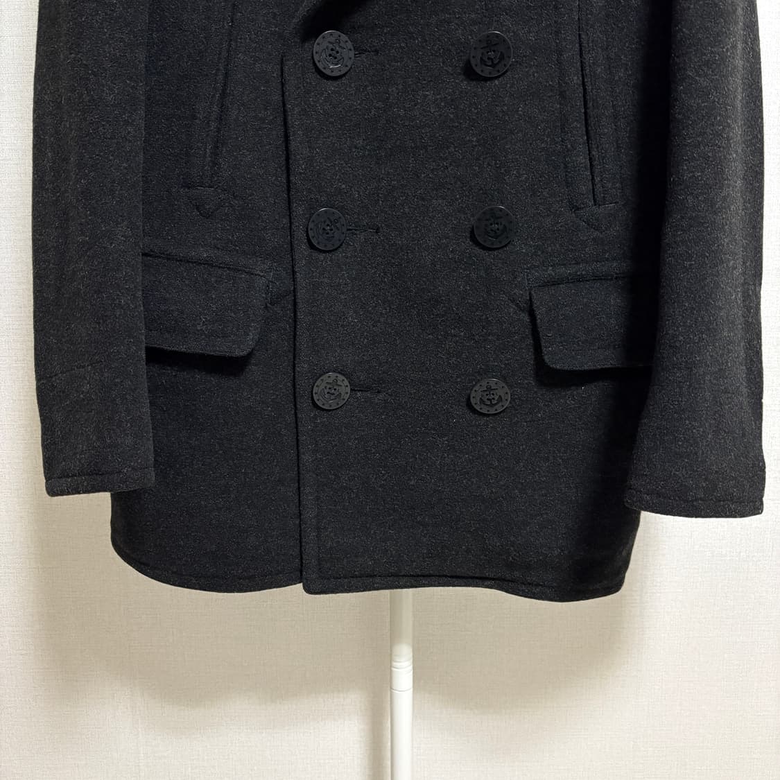 (민트급) 폴로 랄프로렌 울 피코트 / 차콜, M 상품이미지3