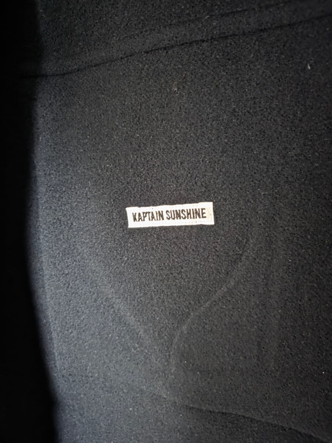 캡틴선샤인 트레블러 네이비 24fw 44사이즈 교환가능 상품이미지2