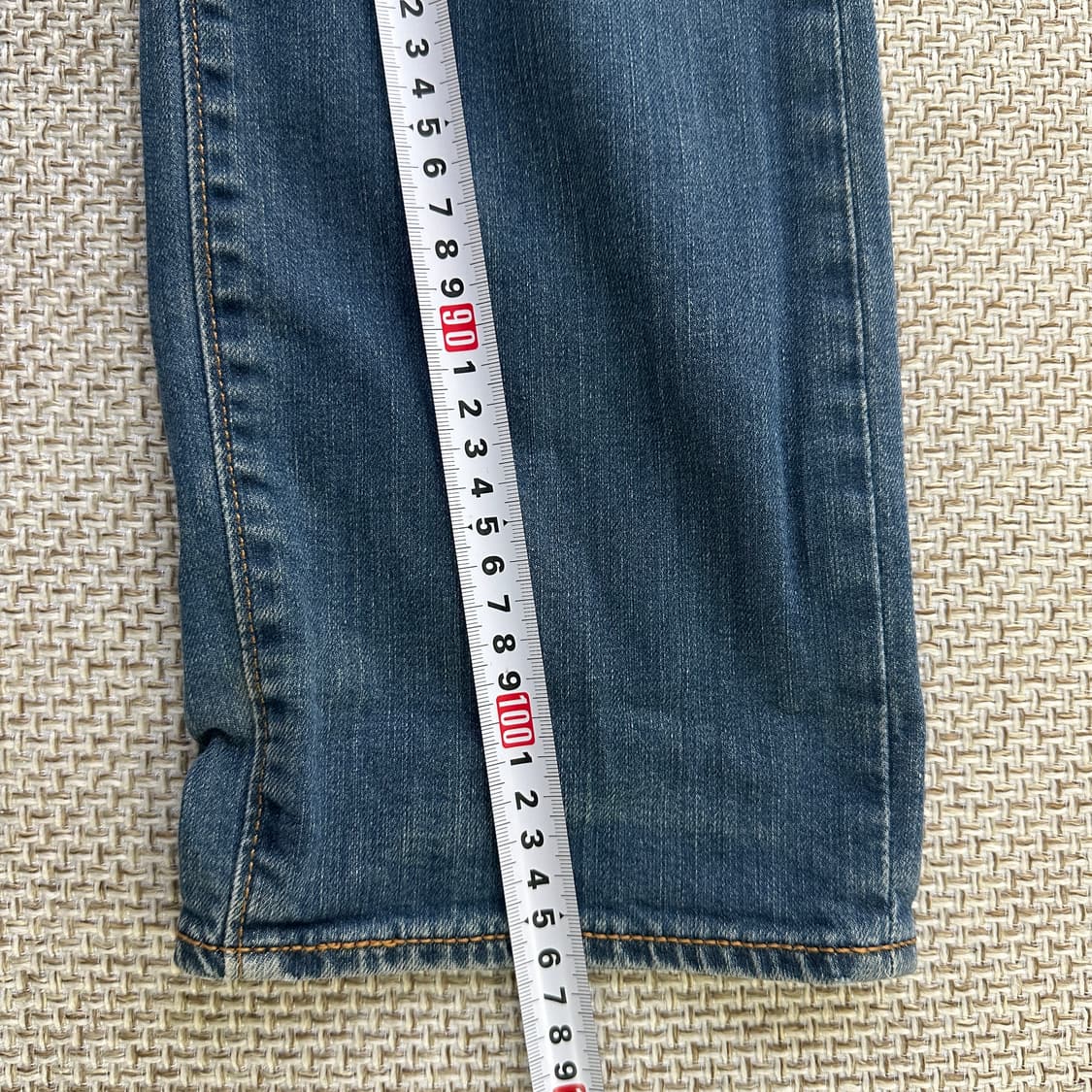 W32L34 504 리바이스 데님 청바지 0408D 상품이미지8