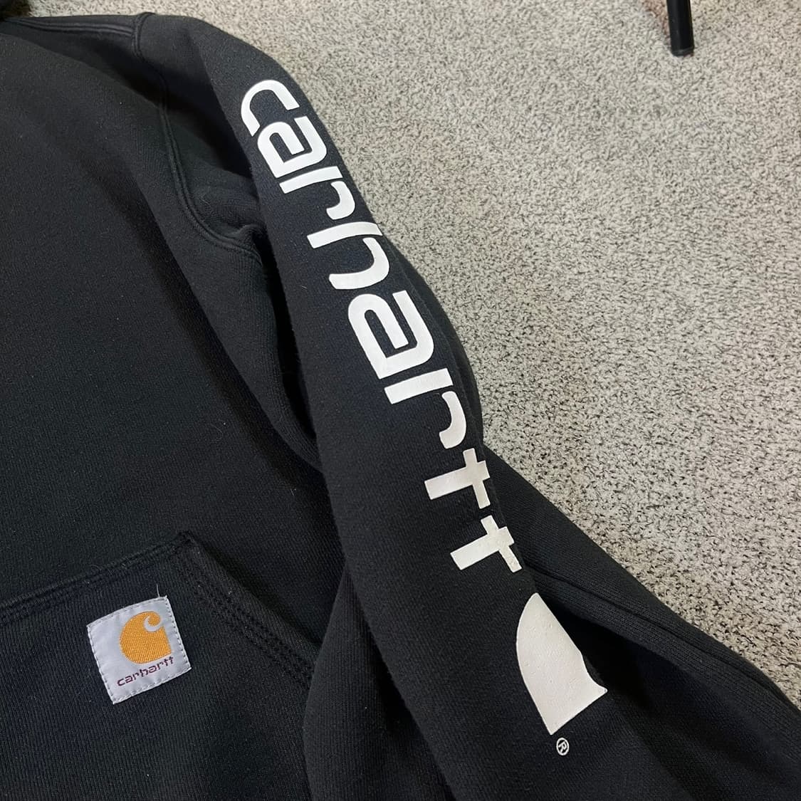 칼하트 빅로고 후드티 상품이미지2