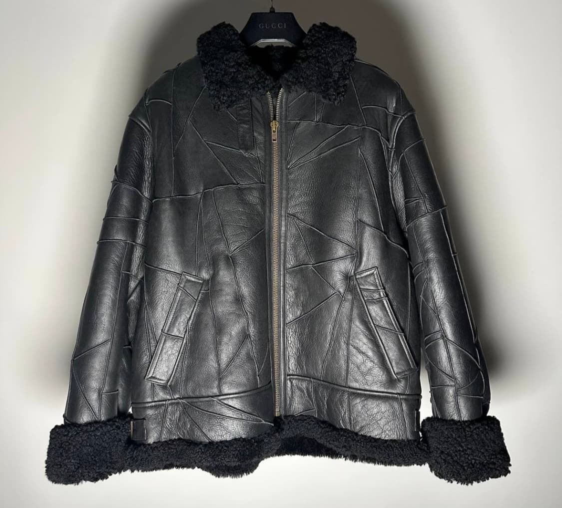 슈프림 패치웍 셰어링 B-3 자켓 상품이미지2